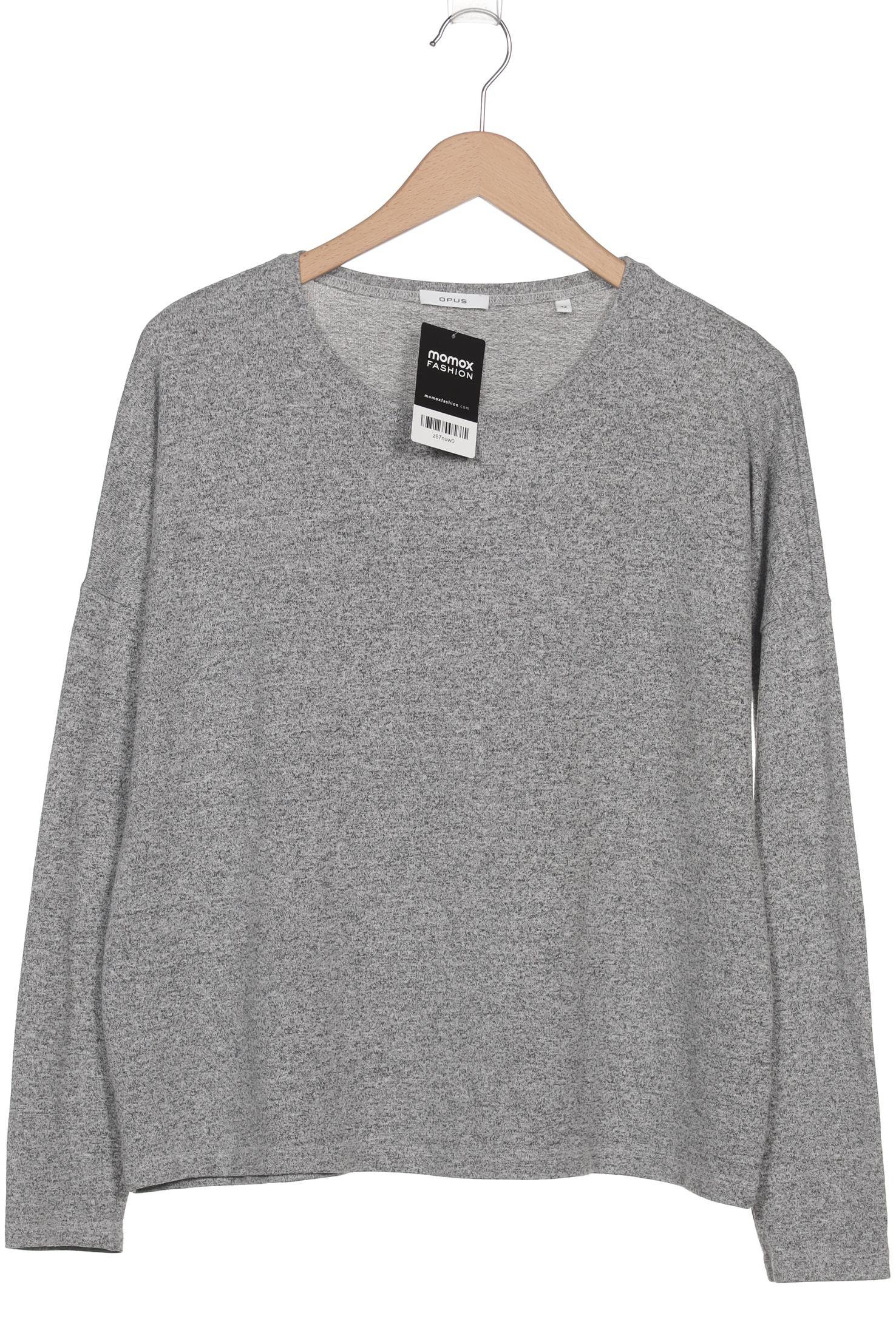 

Opus Damen Langarmshirt, grau, Gr. 42