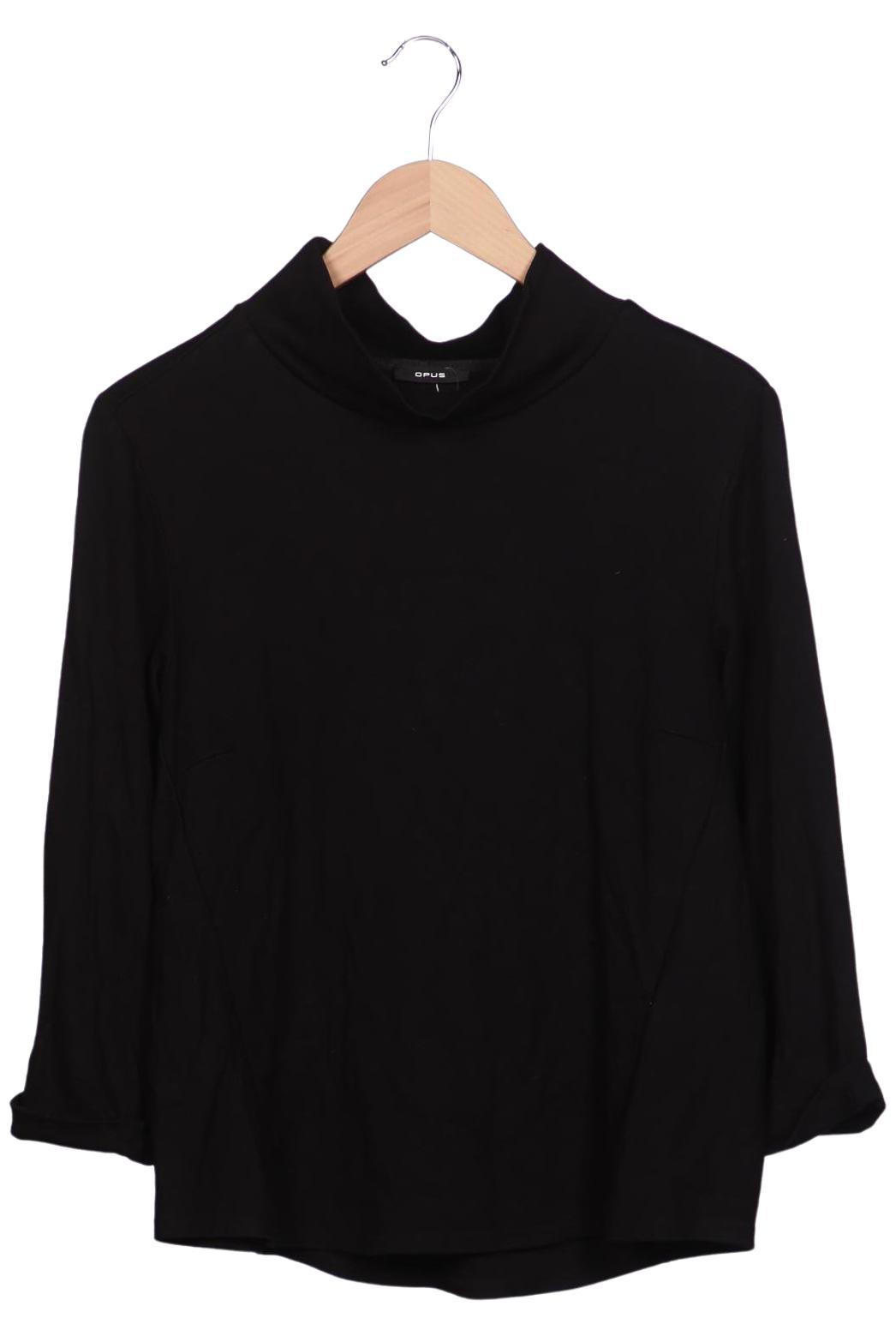 

Opus Damen Langarmshirt, schwarz, Gr. 42