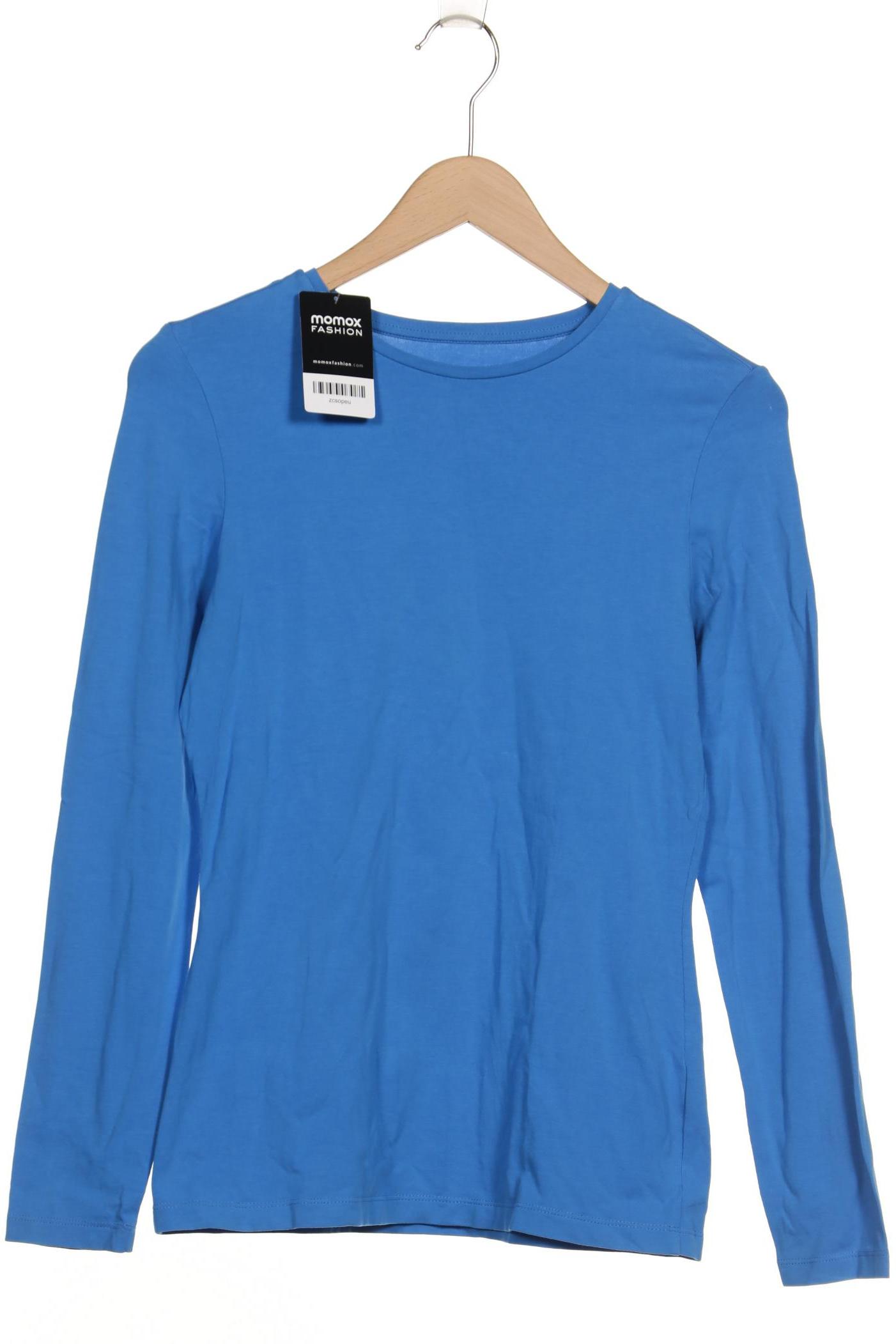 

Opus Damen Langarmshirt, blau, Gr. 38