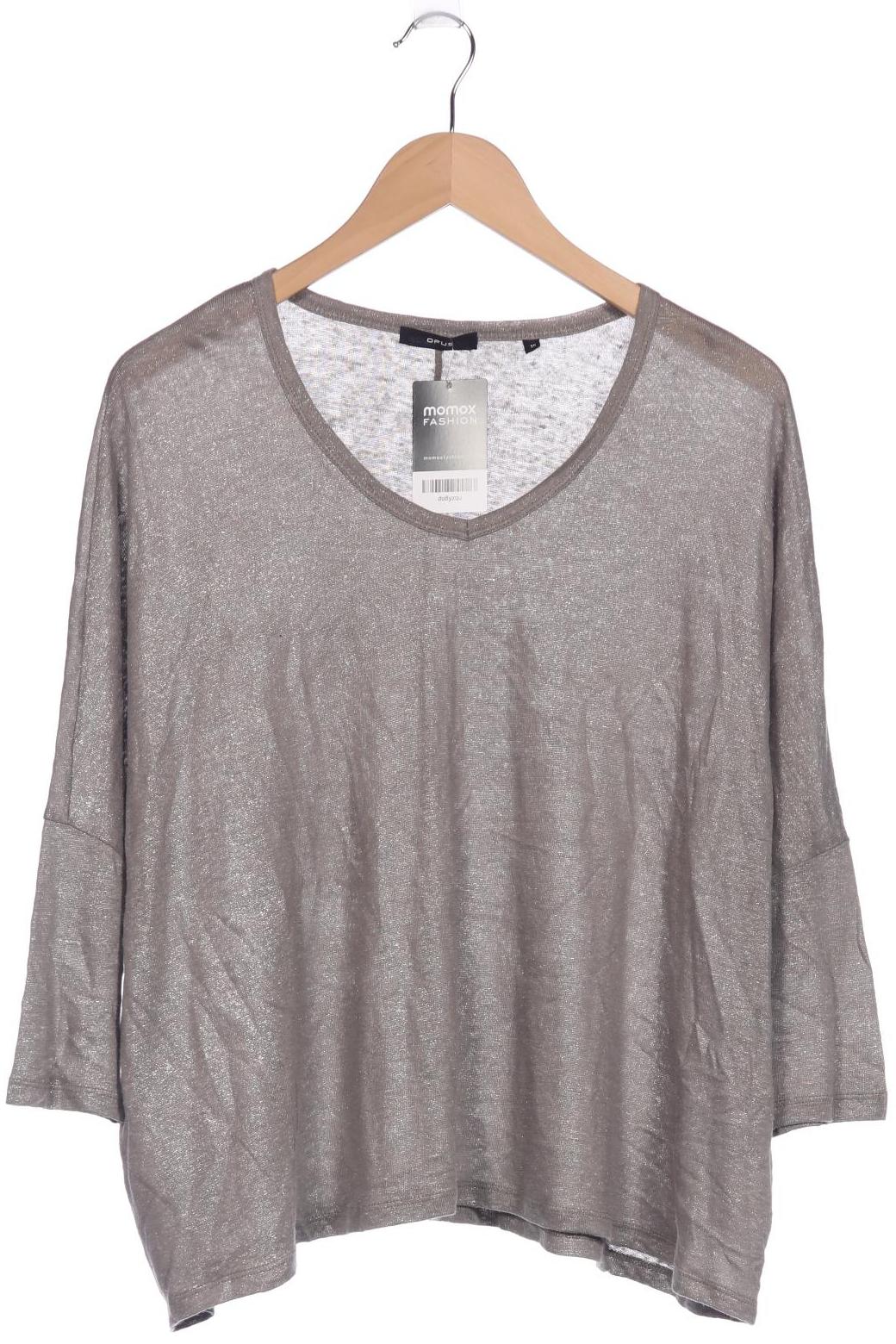 

Opus Damen Langarmshirt, grau, Gr. 36