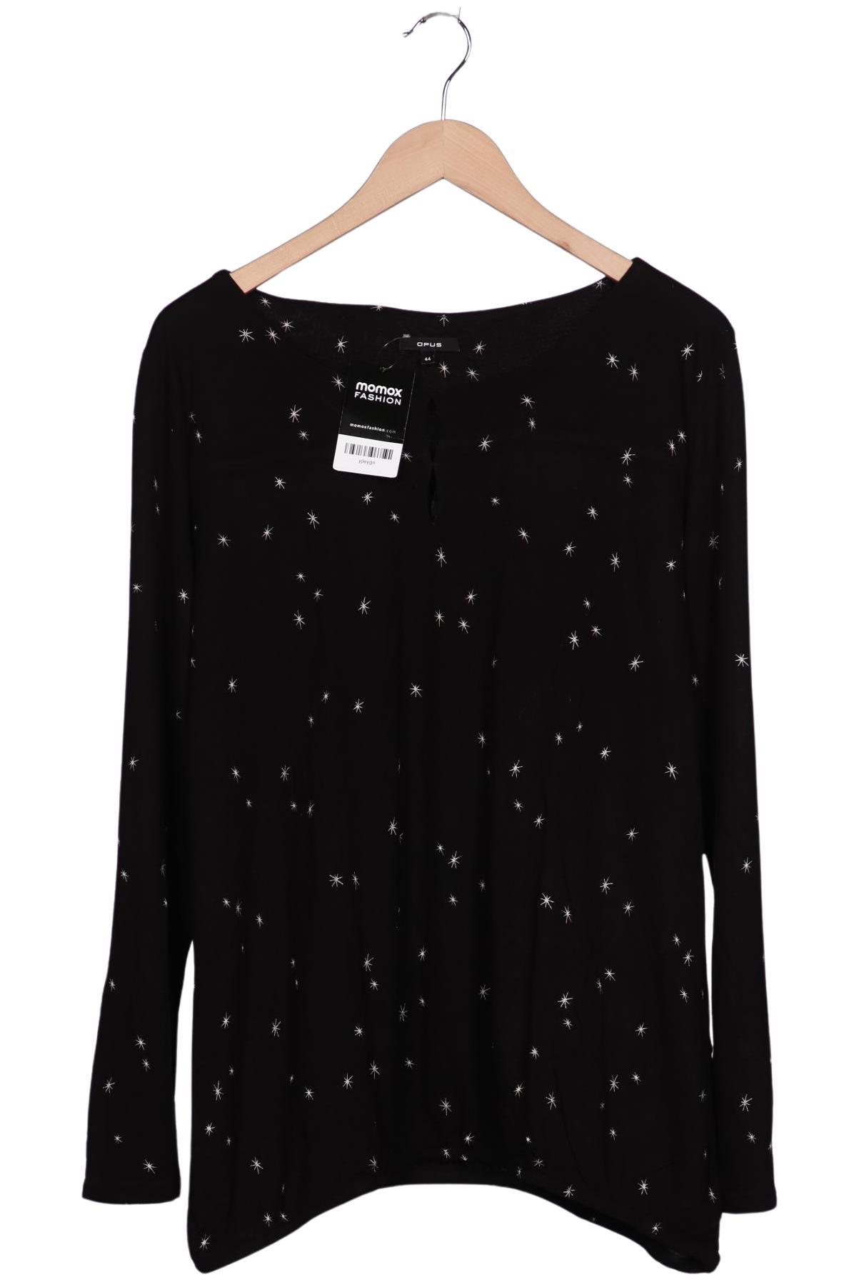 

Opus Damen Langarmshirt, schwarz, Gr. 44