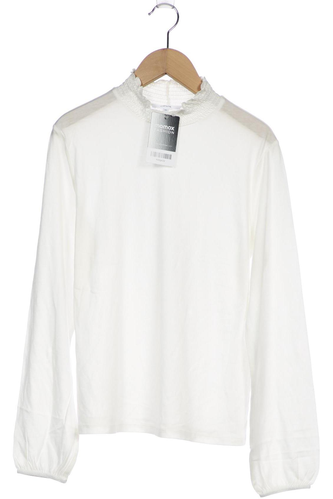 

Opus Damen Langarmshirt, weiß