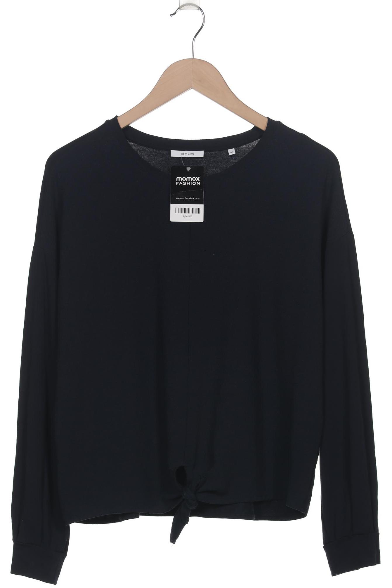 

Opus Damen Langarmshirt, marineblau, Gr. 40