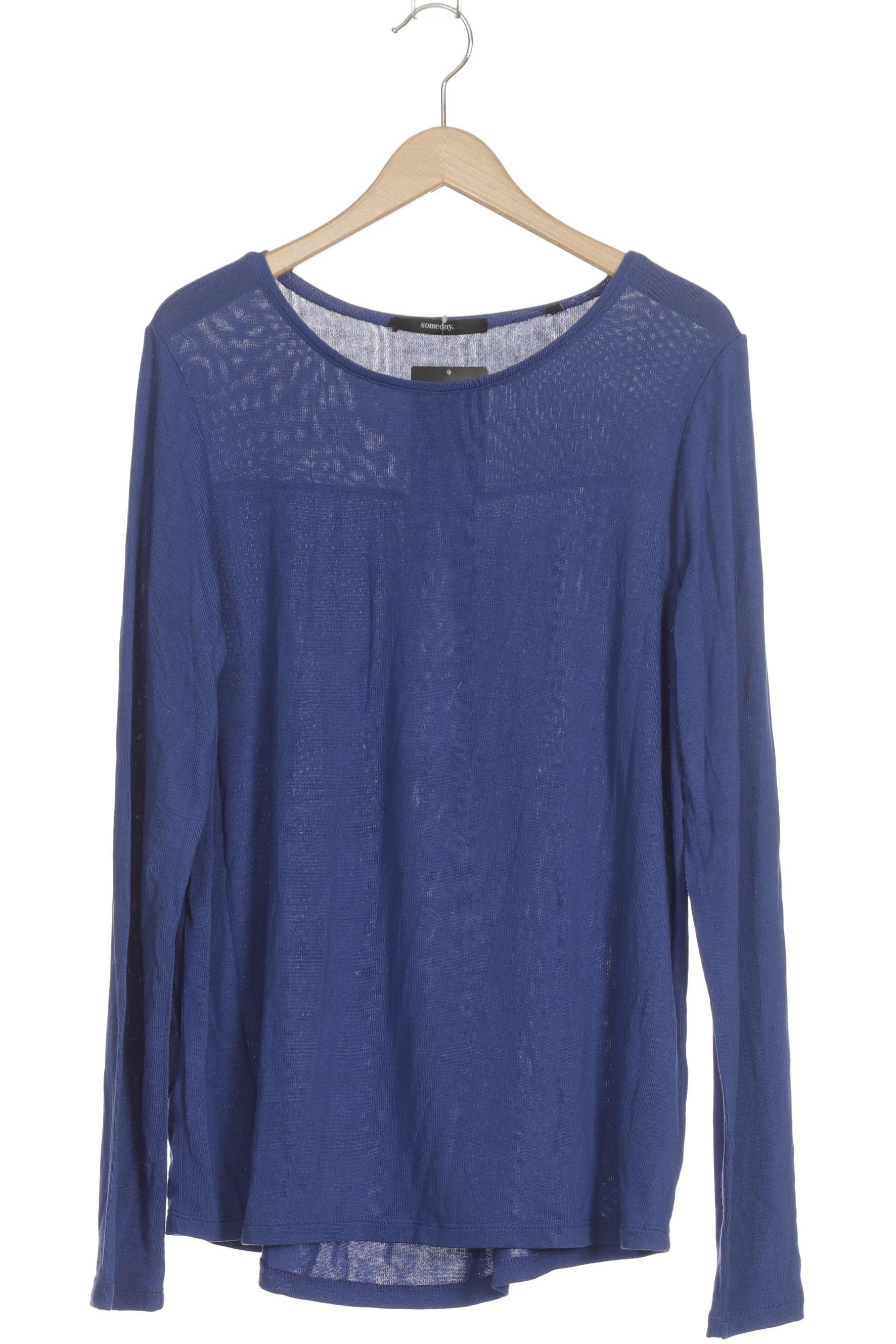 

Opus Damen Langarmshirt, blau, Gr. 38