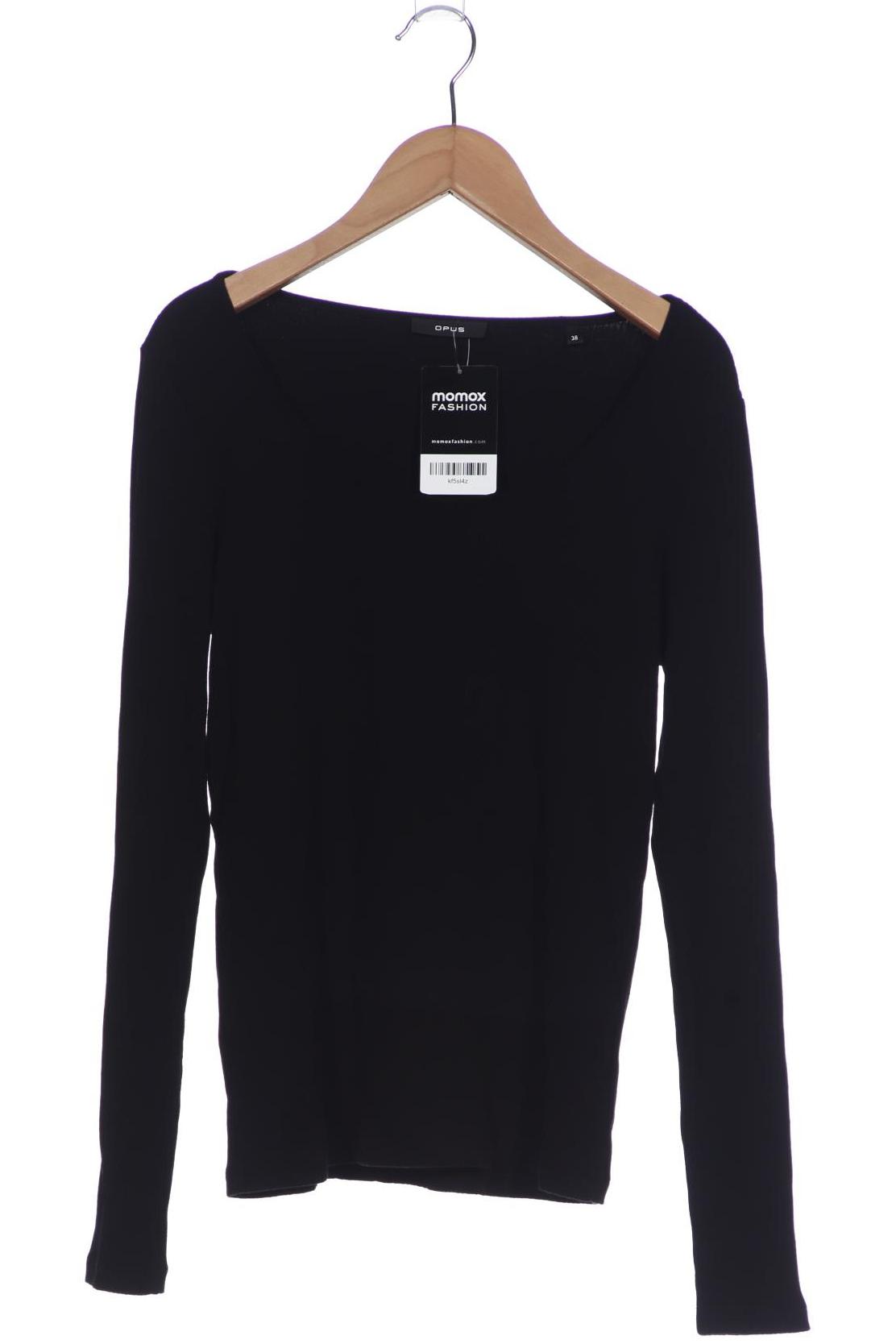 

Opus Damen Langarmshirt, schwarz, Gr. 38