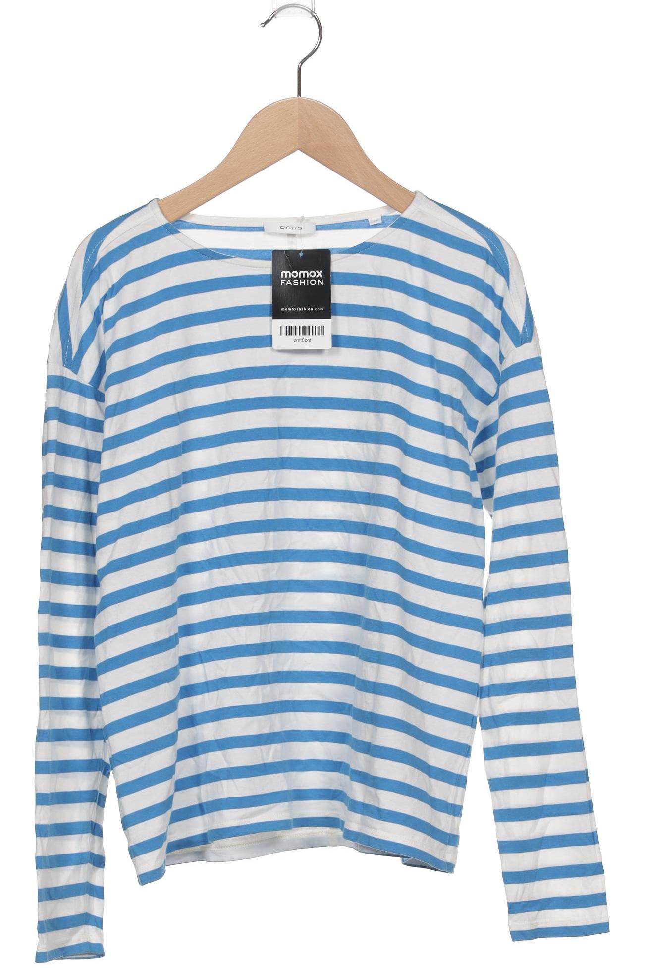 

Opus Damen Langarmshirt, blau, Gr. 38