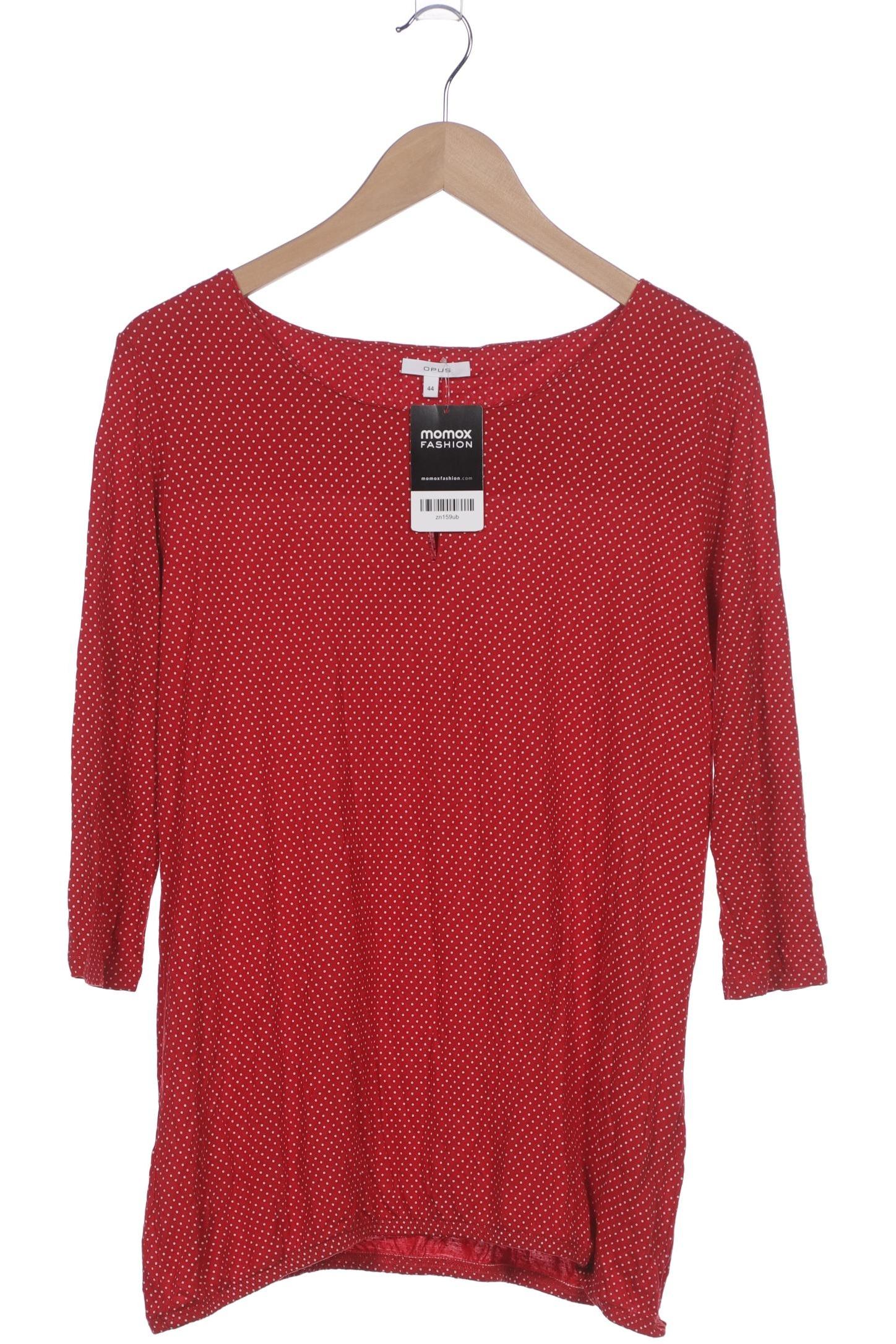 

Opus Damen Langarmshirt, rot, Gr. 44