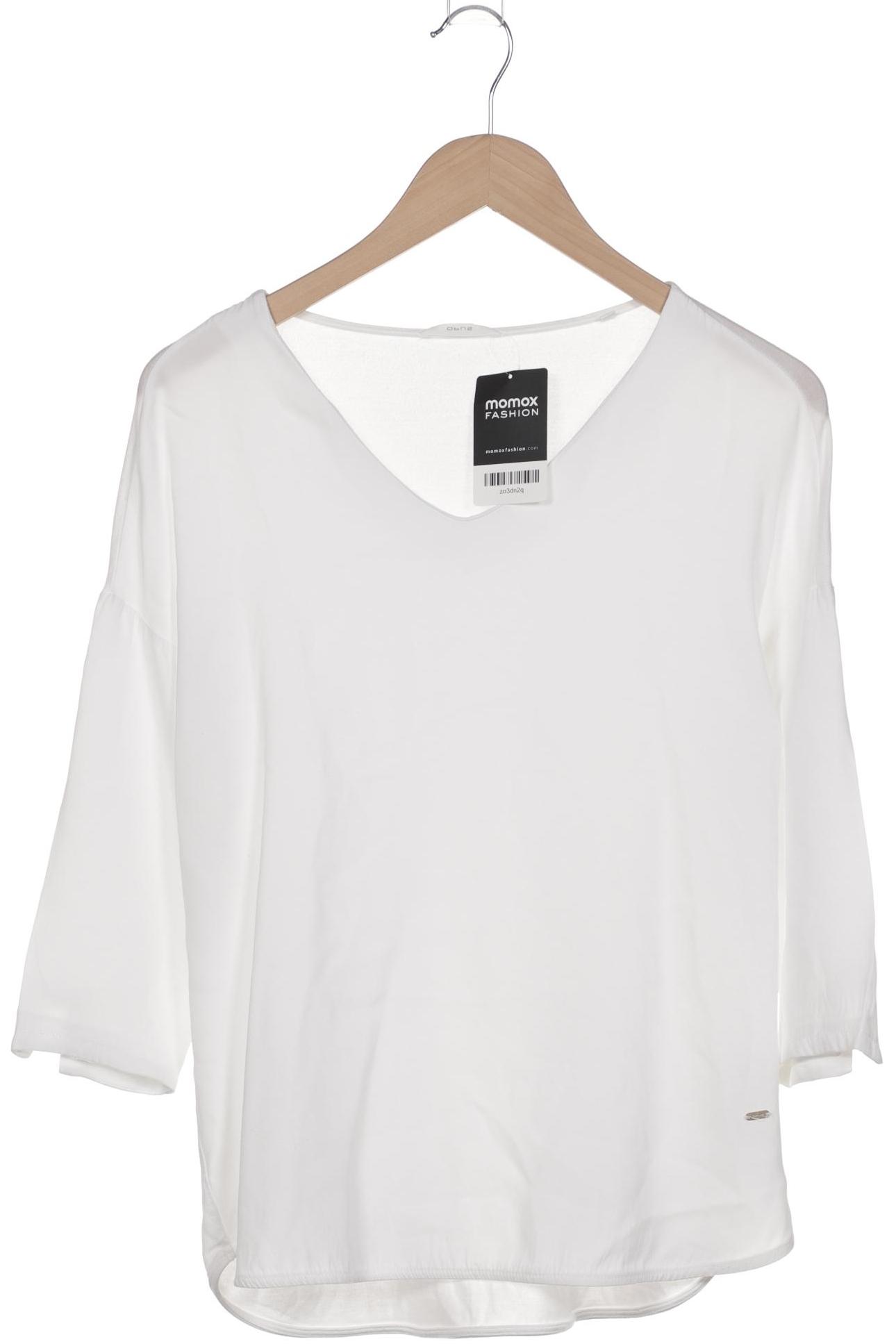 

Opus Damen Langarmshirt, weiß, Gr. 36