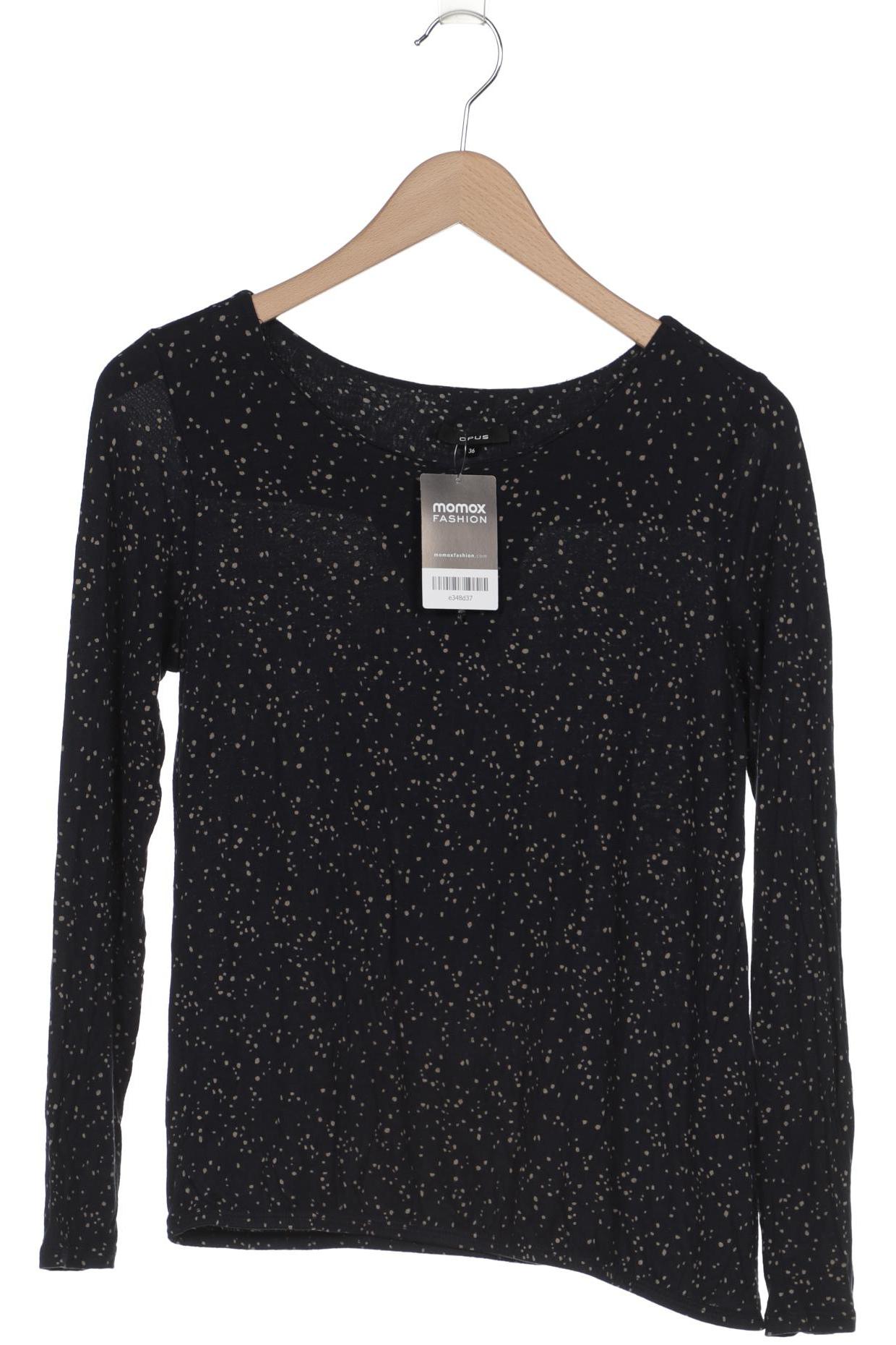 

Opus Damen Langarmshirt, marineblau, Gr. 36