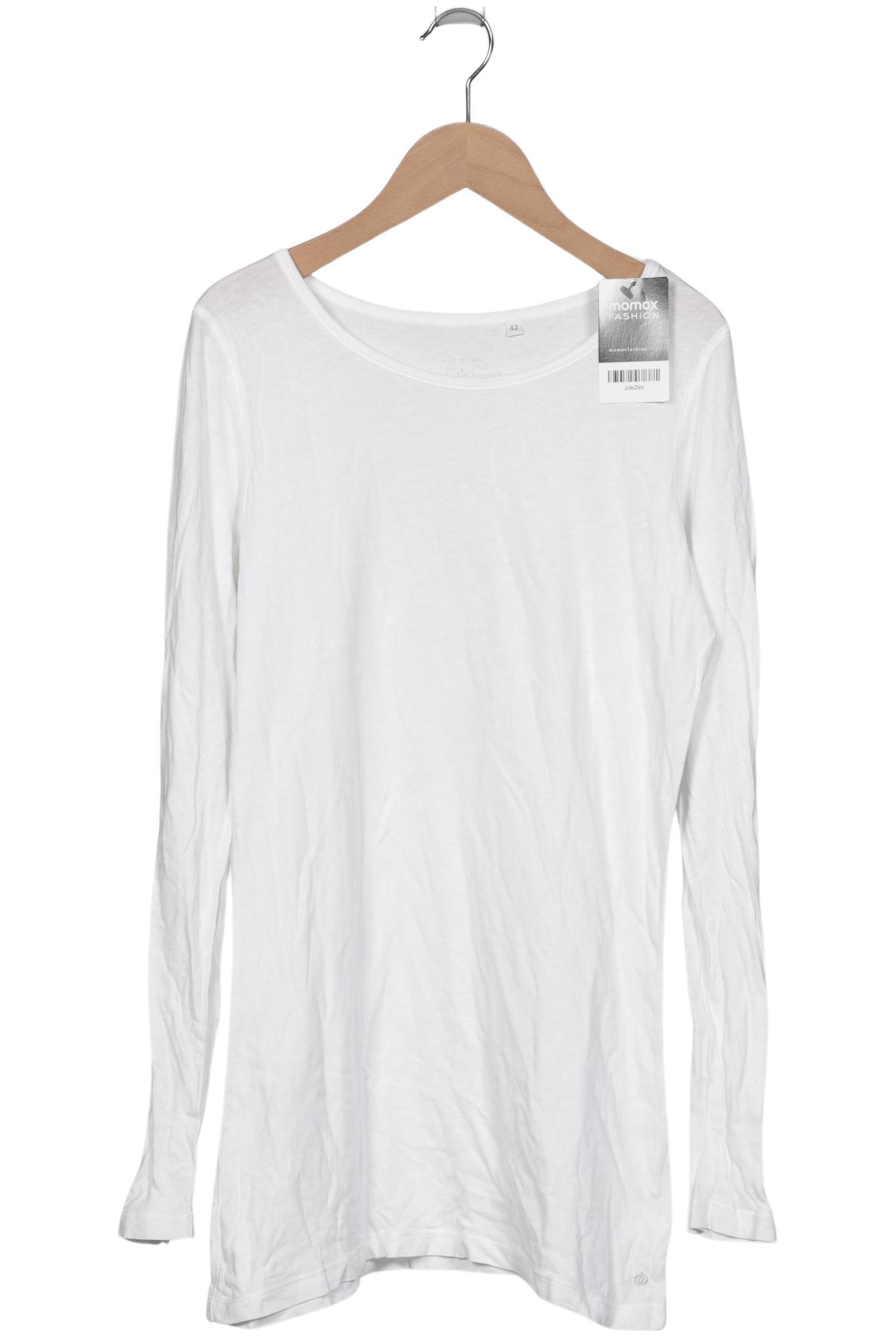 

Opus Damen Langarmshirt, weiß, Gr. 42