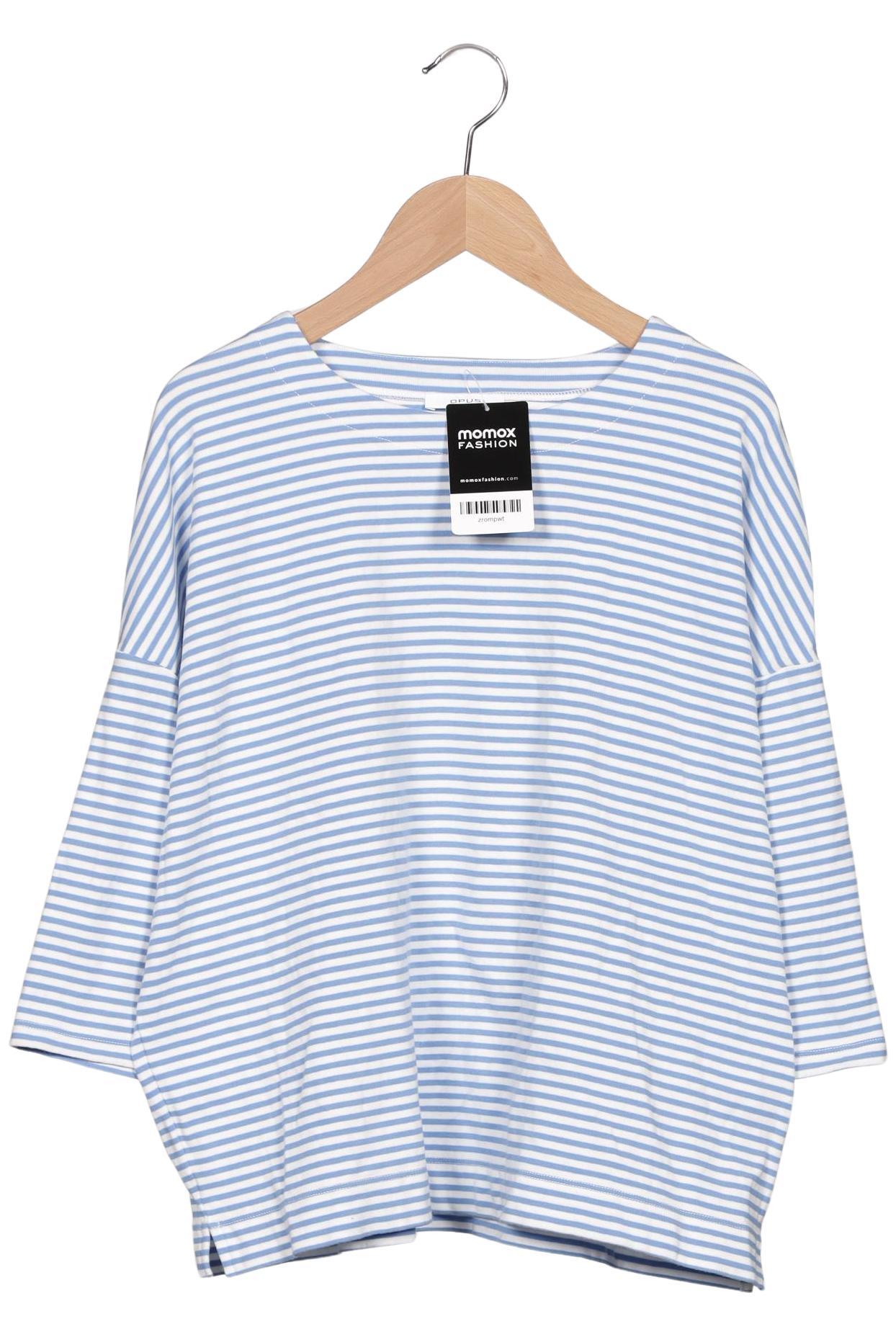 

Opus Damen Langarmshirt, blau, Gr. 36