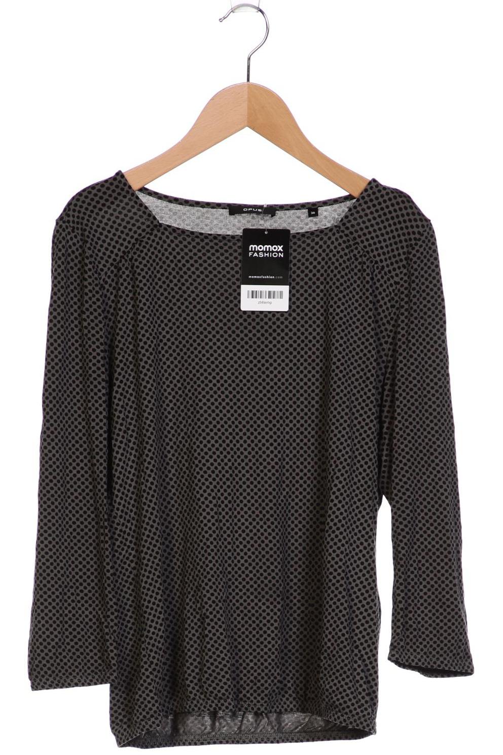 

Opus Damen Langarmshirt, grau, Gr. 36