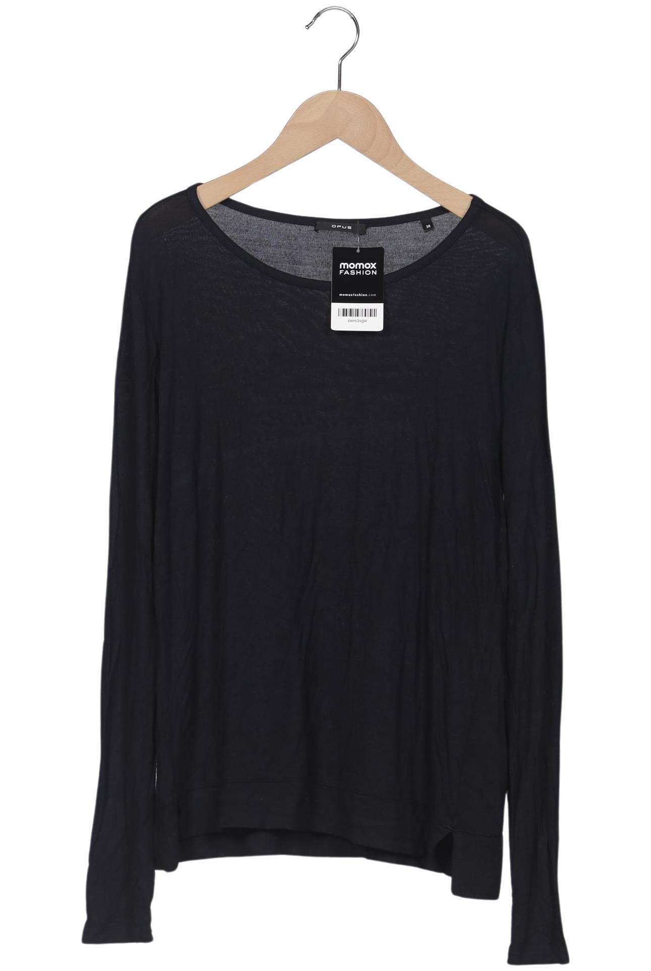 

Opus Damen Langarmshirt, marineblau, Gr. 38