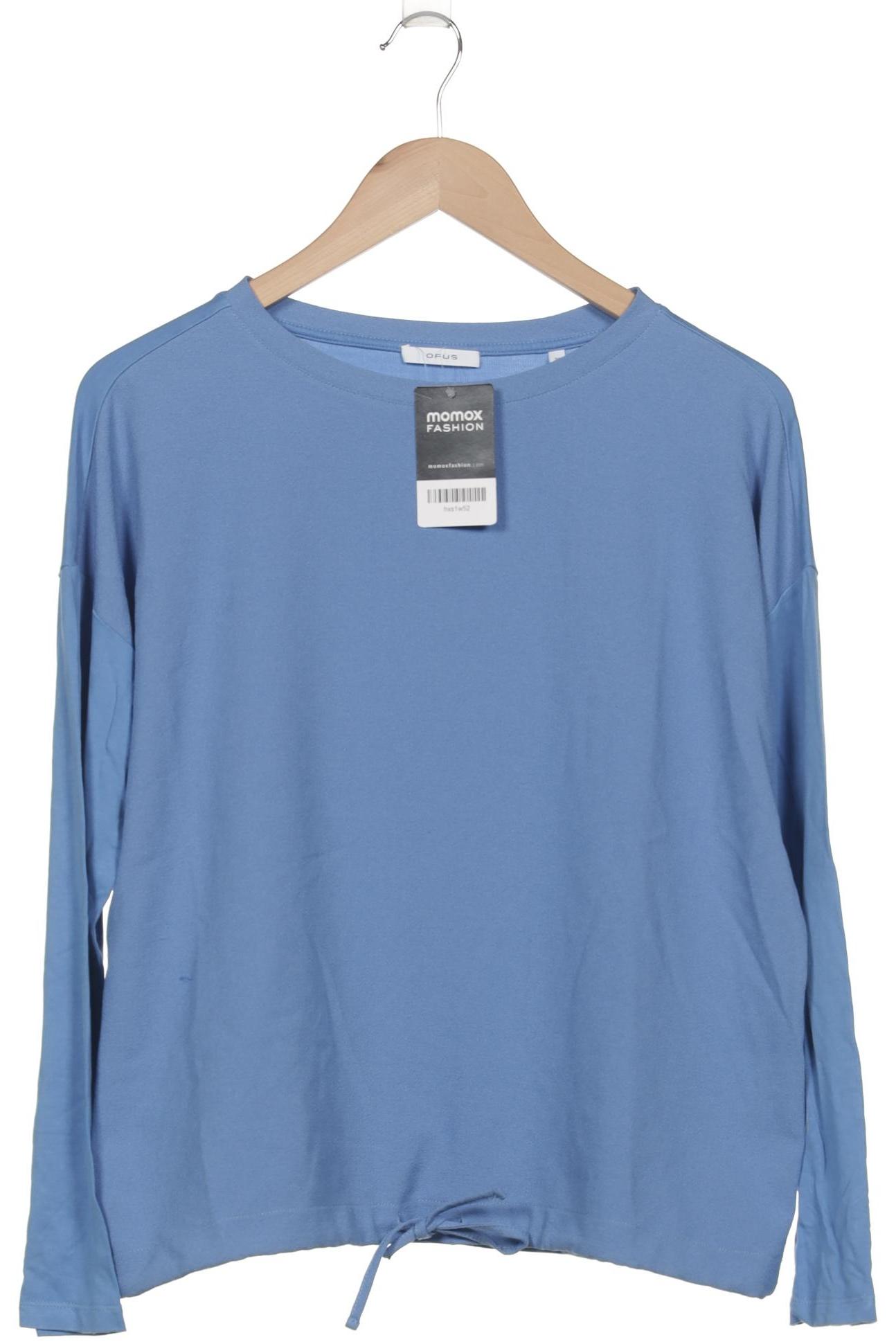 

Opus Damen Langarmshirt, blau, Gr. 38