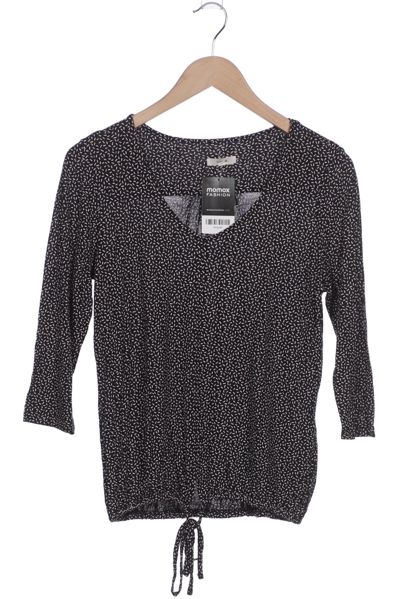 

Opus Damen Langarmshirt, schwarz, Gr. 38