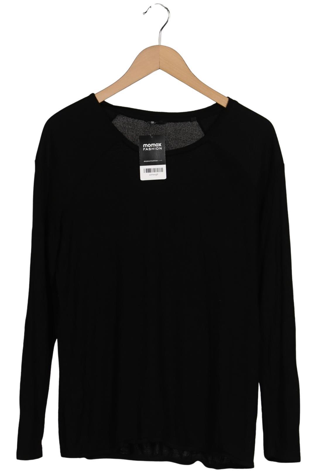 

Opus Damen Langarmshirt, schwarz, Gr. 40