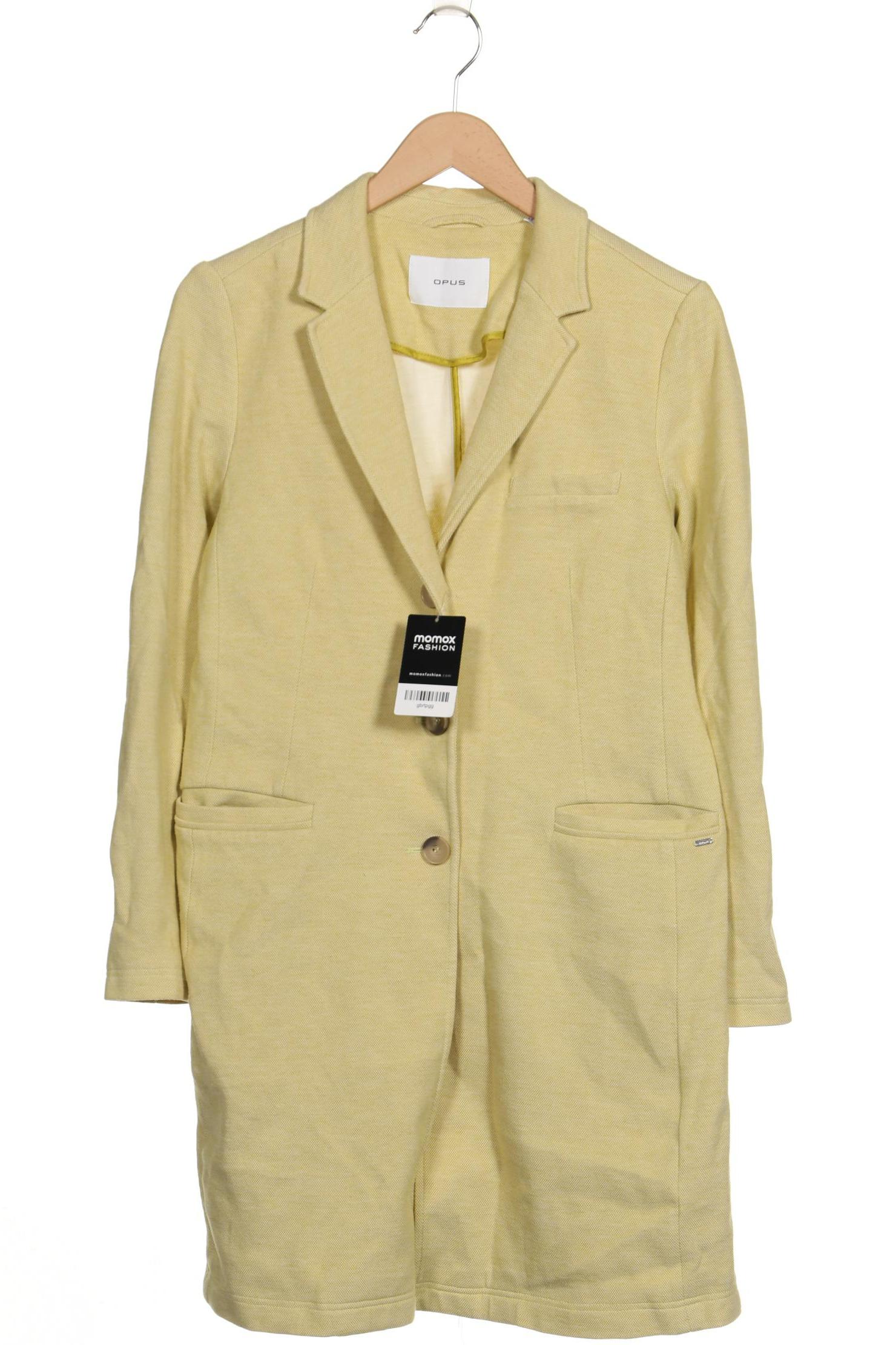 

Opus Damen Mantel, gelb, Gr. 42