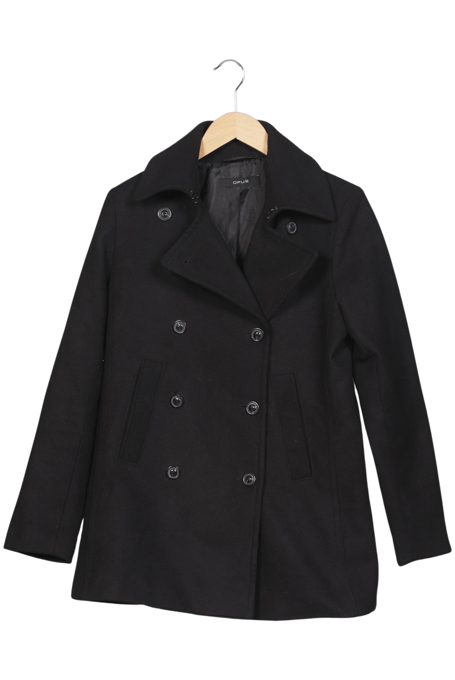 

Opus Damen Mantel, schwarz, Gr. 36