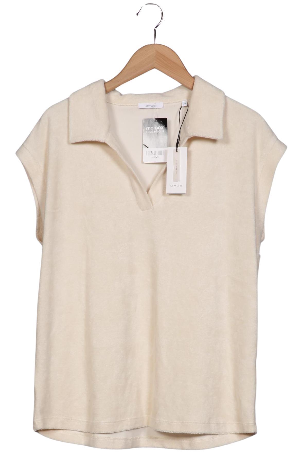 

Opus Damen Poloshirt, beige, Gr. 42