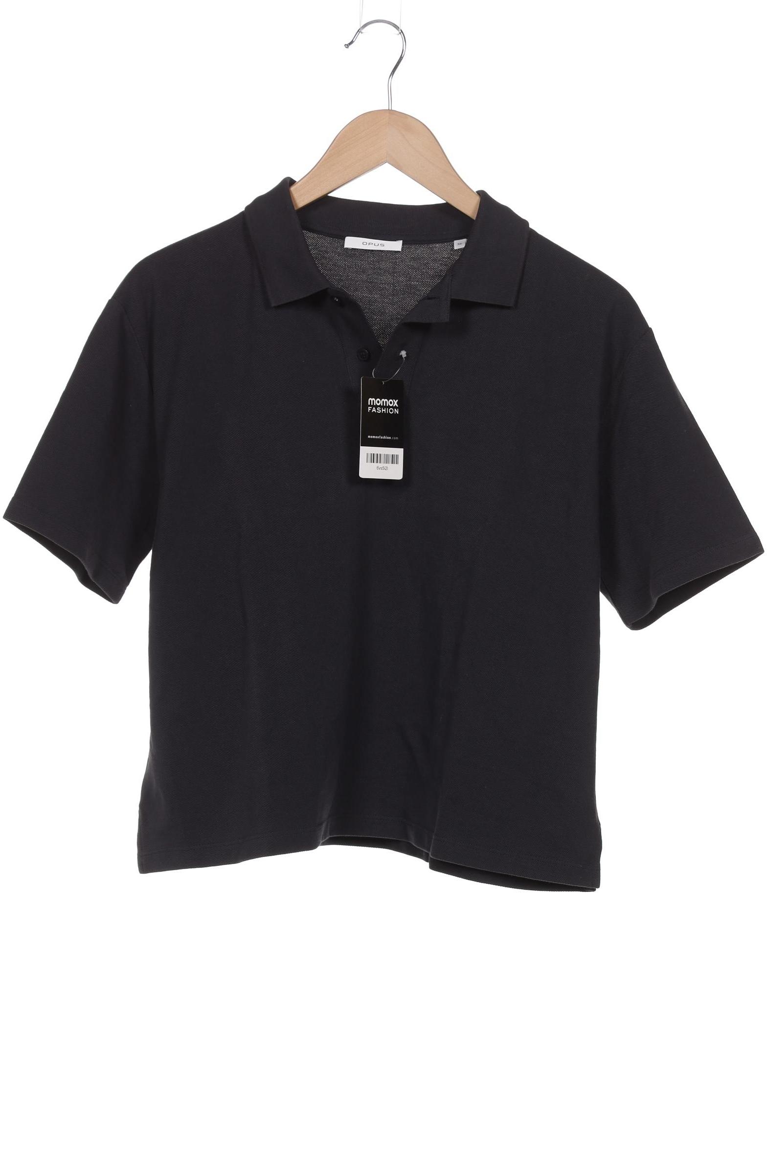 

Opus Damen Poloshirt, schwarz, Gr. 36