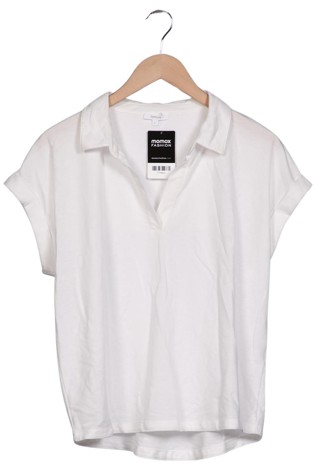 

Opus Damen Poloshirt, weiß, Gr. 42
