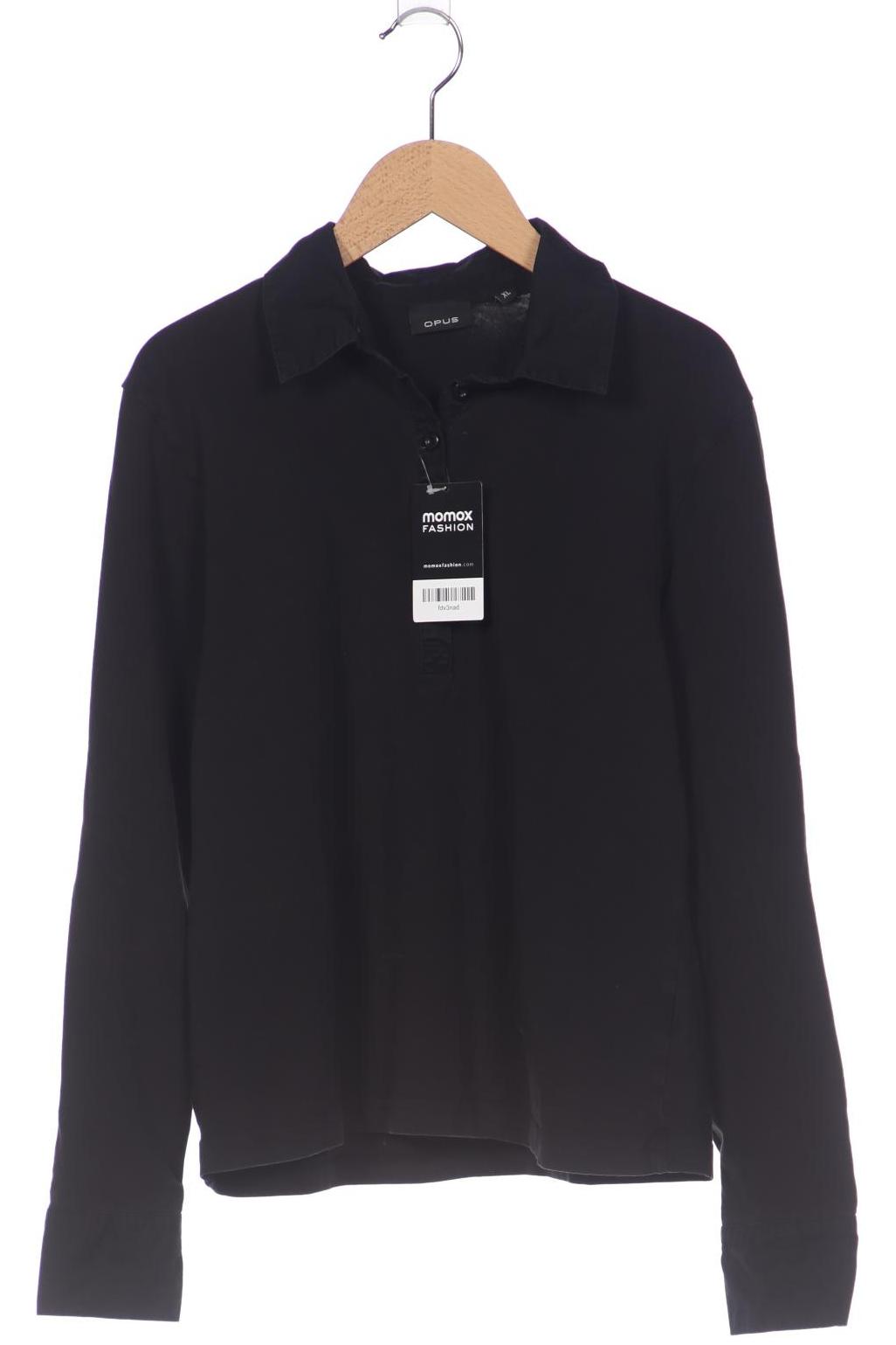 

Opus Damen Poloshirt, schwarz, Gr. 44