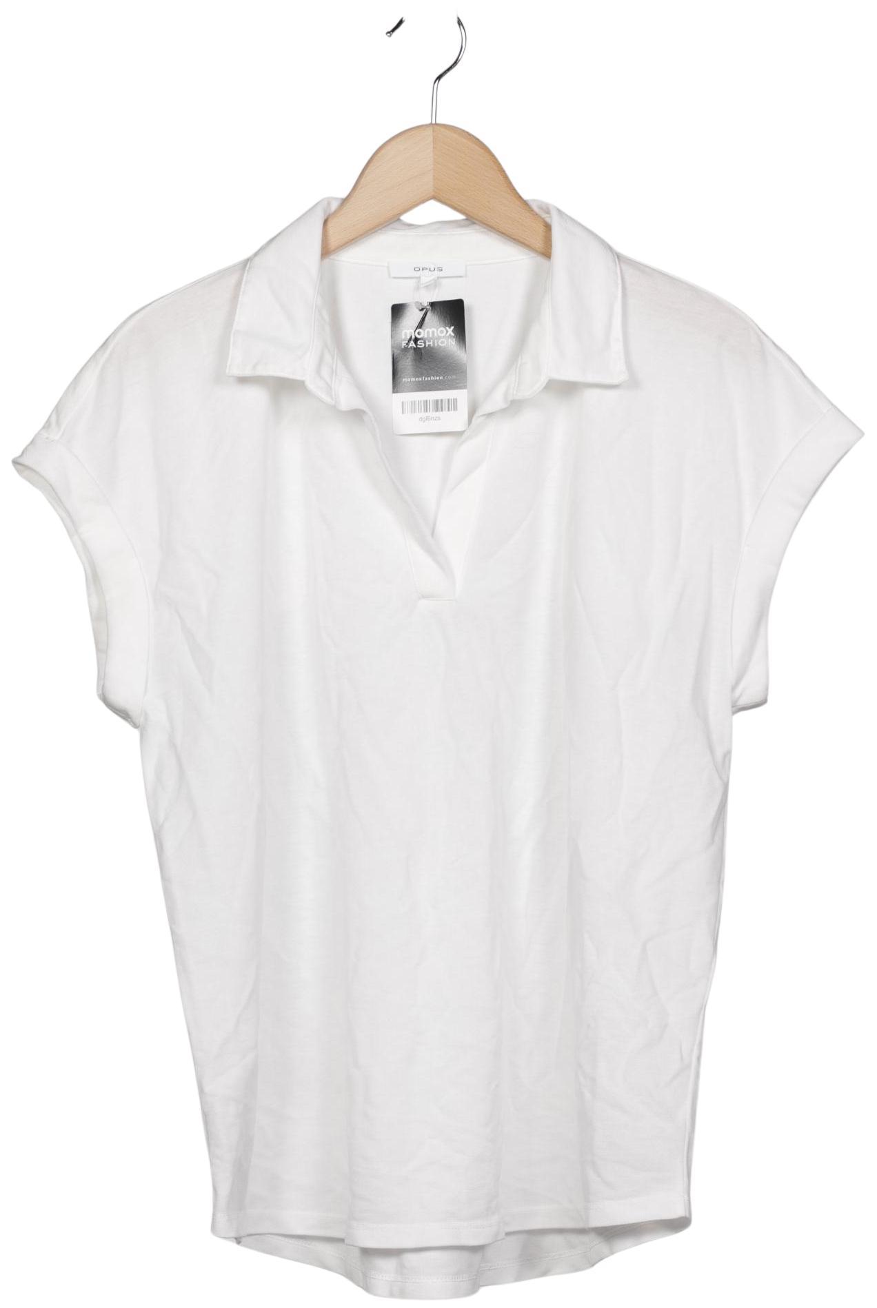 

Opus Damen Poloshirt, weiß, Gr. 42