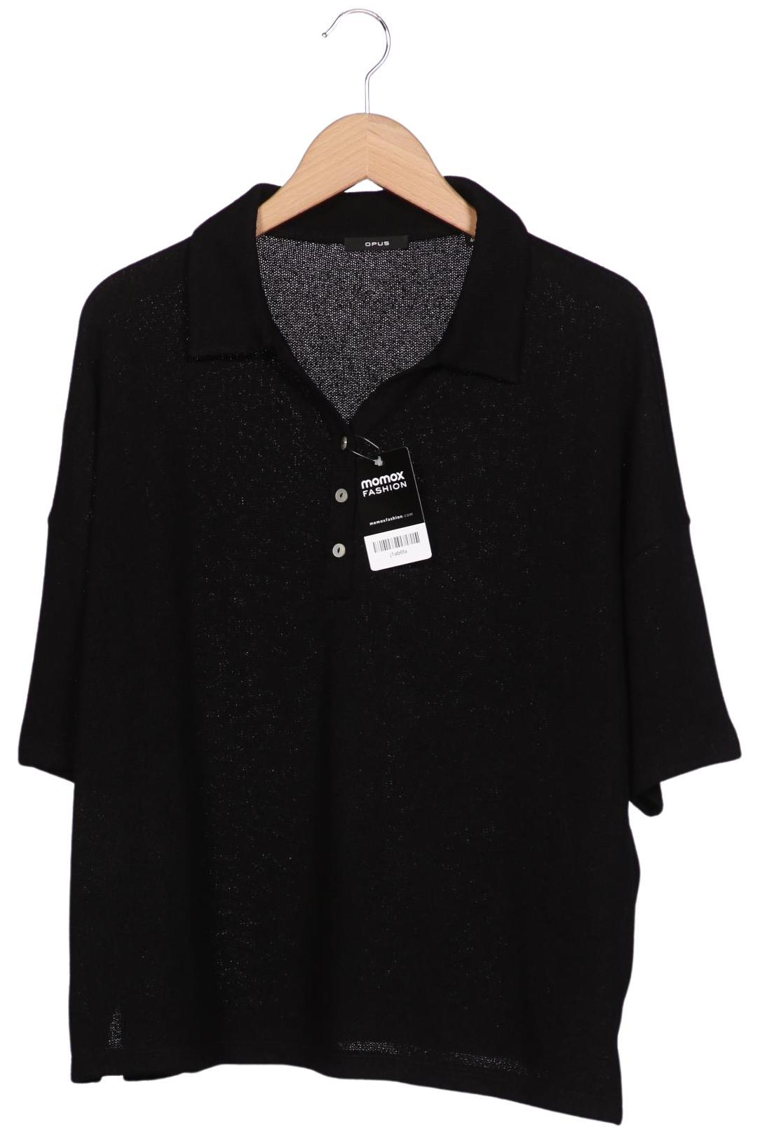 

Opus Damen Poloshirt, schwarz, Gr. 44
