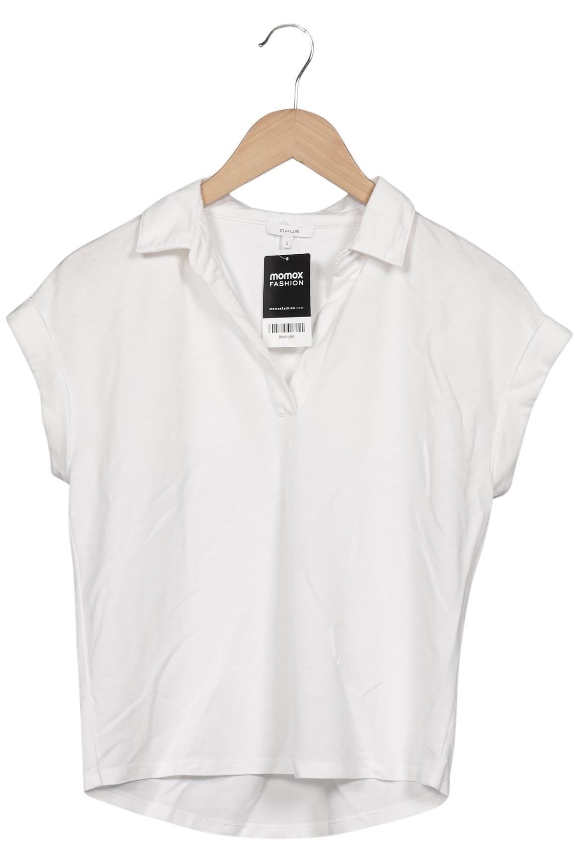 

Opus Damen Poloshirt, weiß, Gr. 36