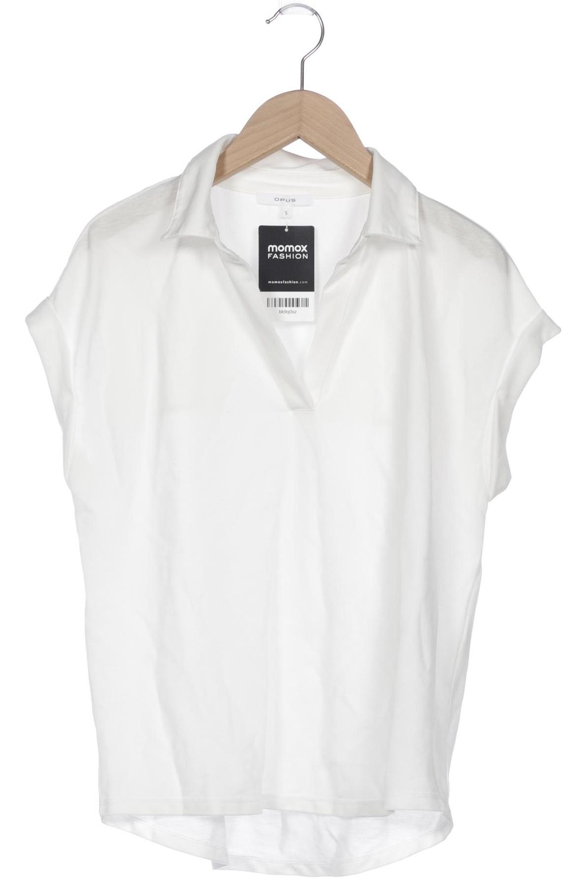 

Opus Damen Poloshirt, weiß, Gr. 36