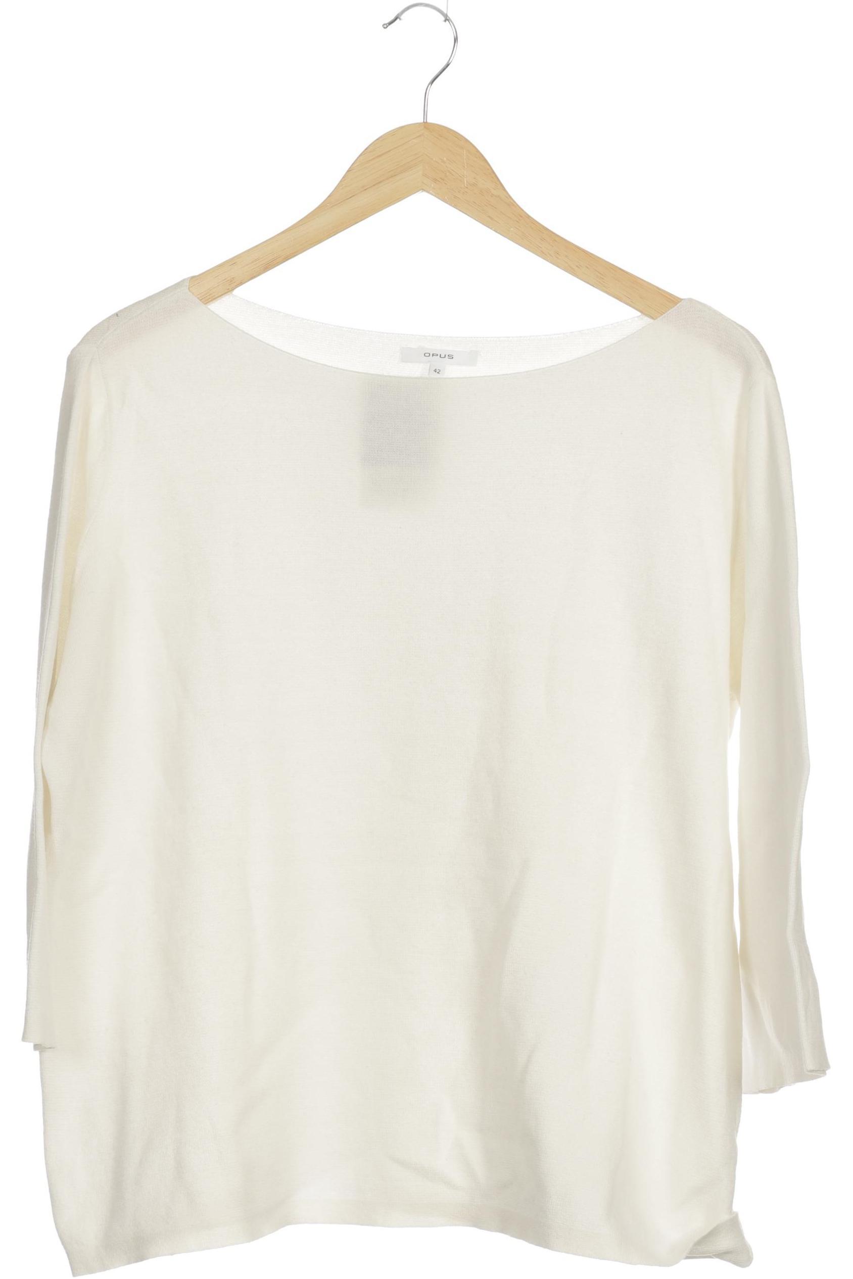 

Opus Damen Pullover, weiß, Gr. 42