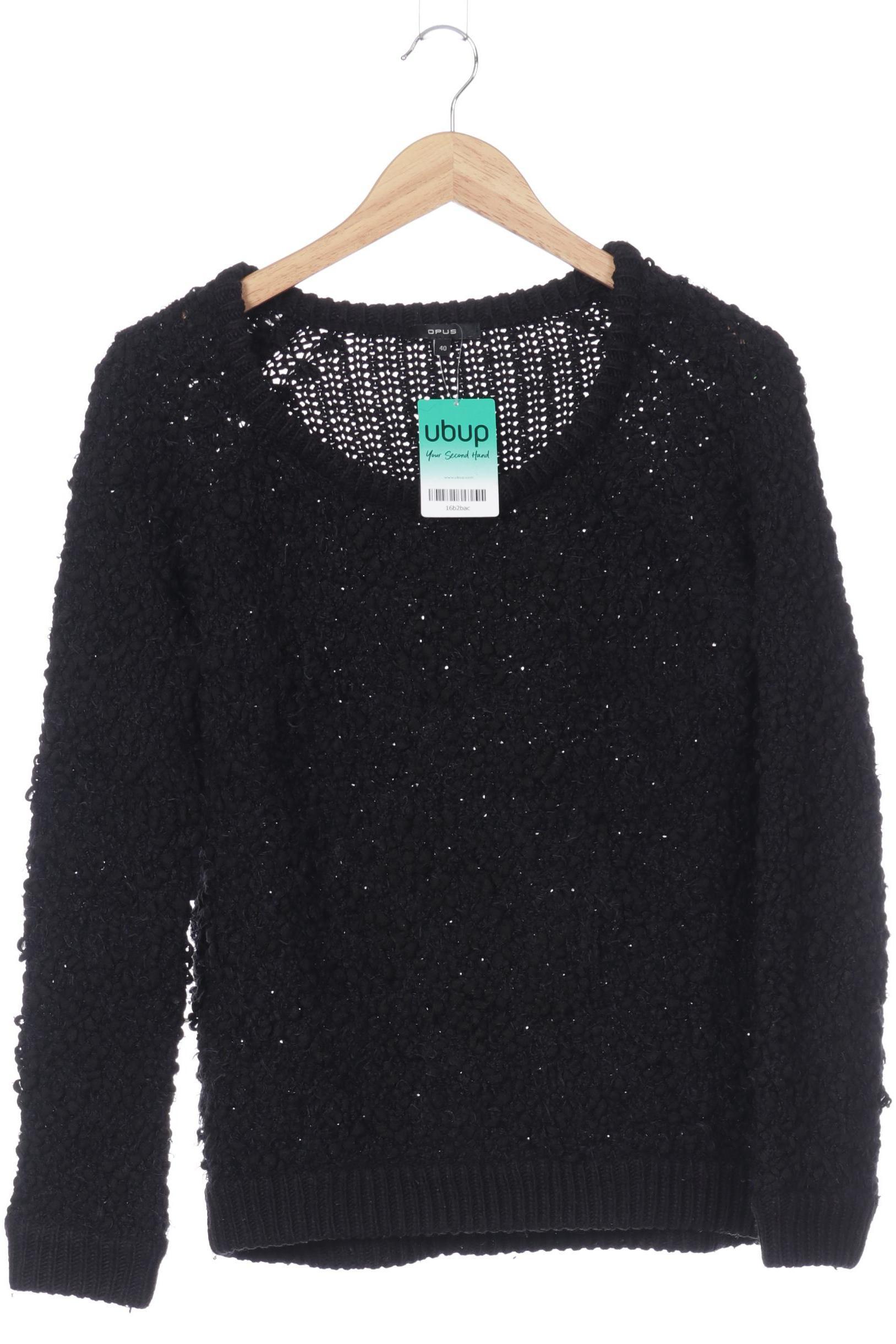 

Opus Damen Pullover, schwarz, Gr. 40