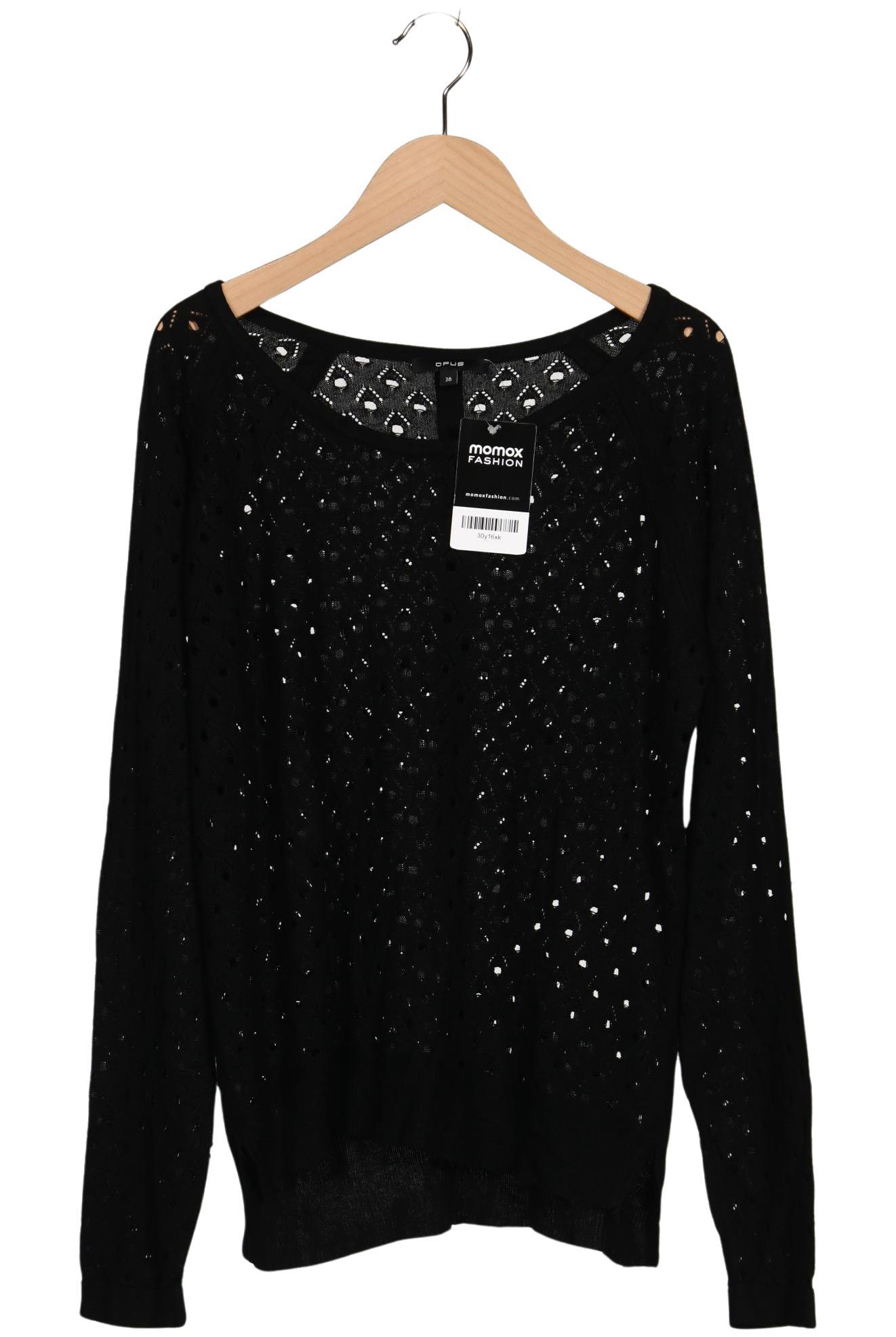 

Opus Damen Pullover, schwarz, Gr. 38