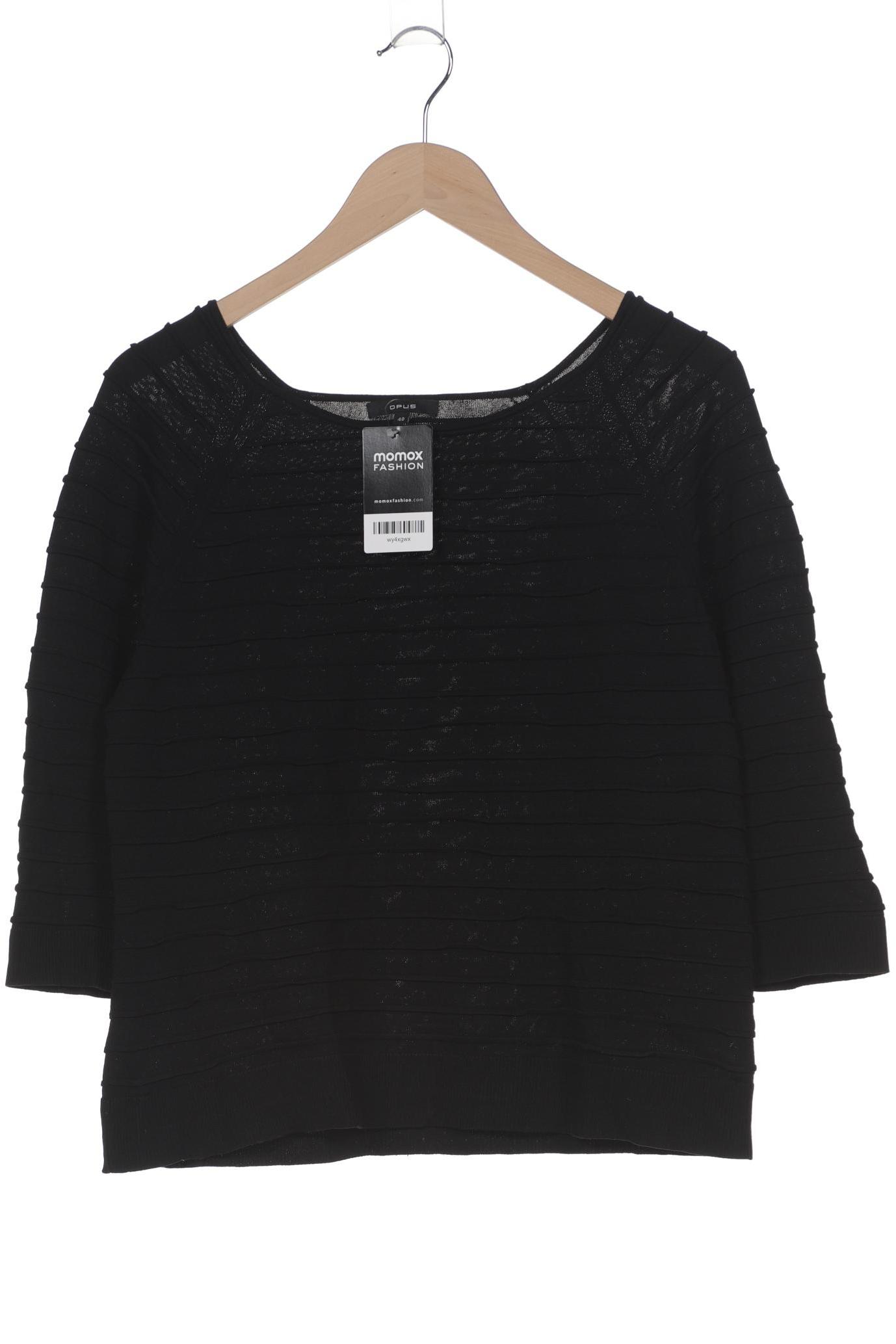 

Opus Damen Pullover, schwarz, Gr. 40