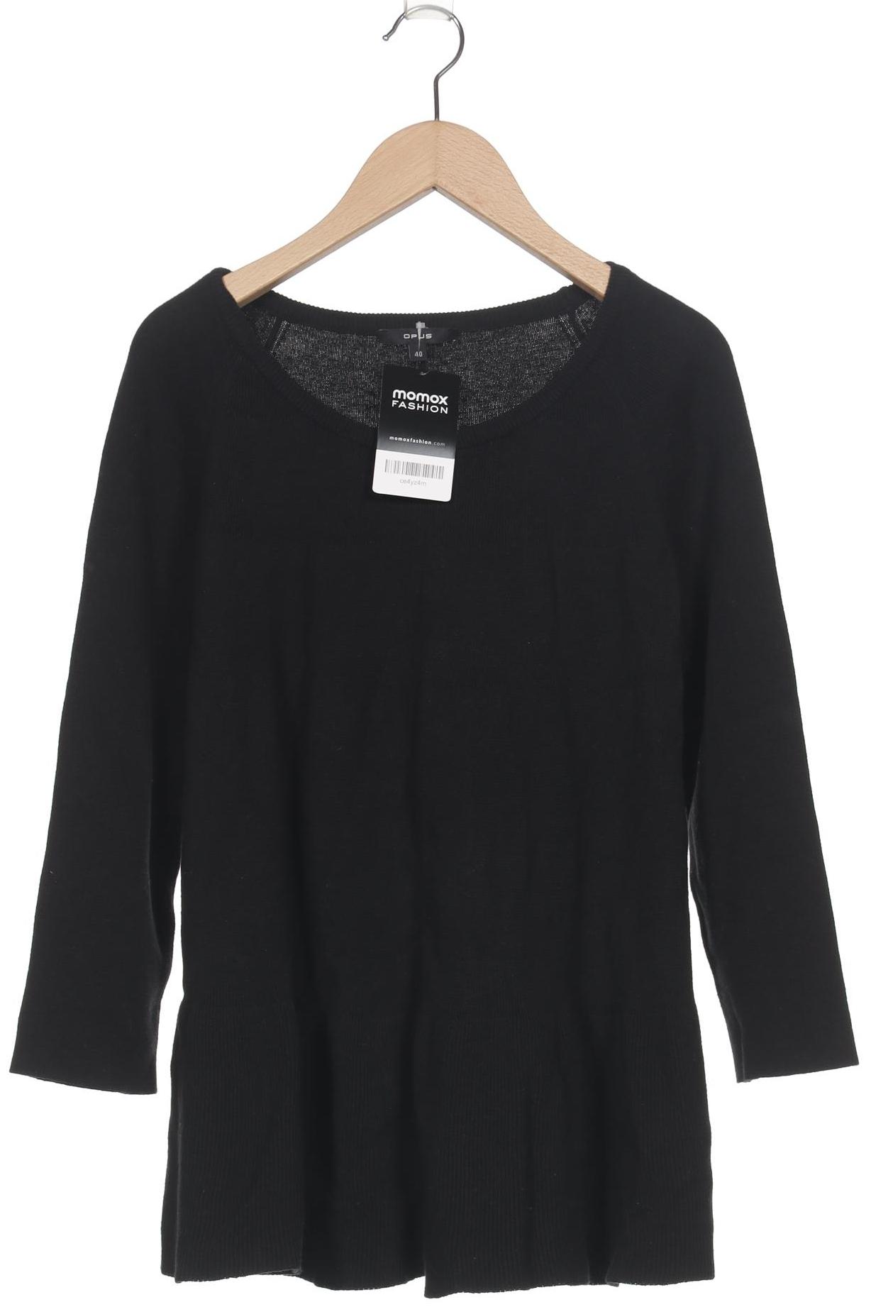

Opus Damen Pullover, schwarz, Gr. 40