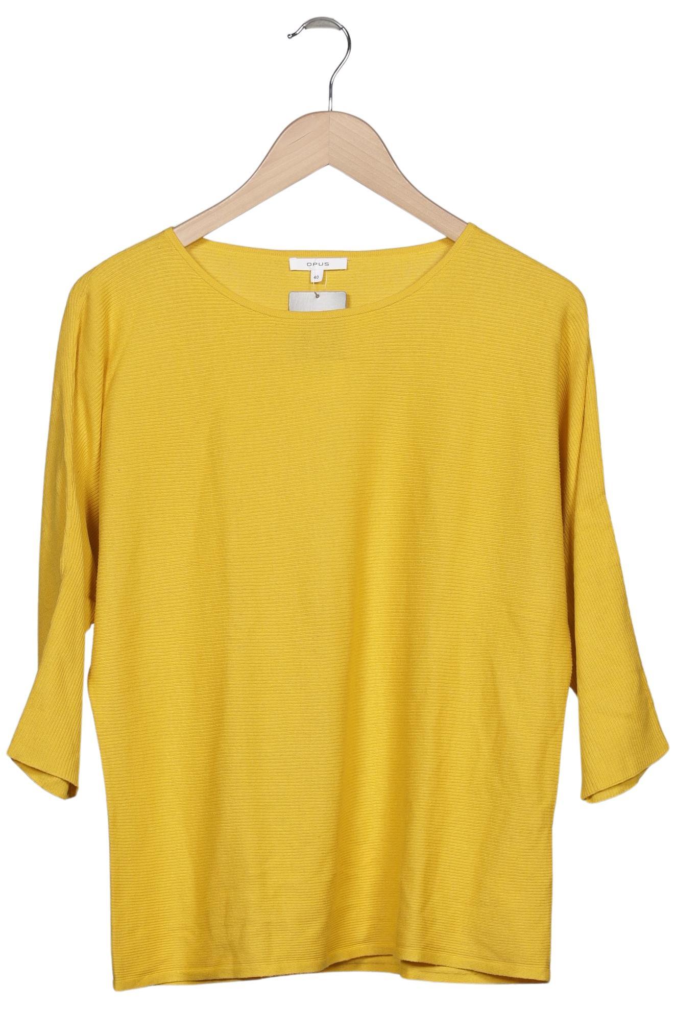 

Opus Damen Pullover, gelb, Gr. 40