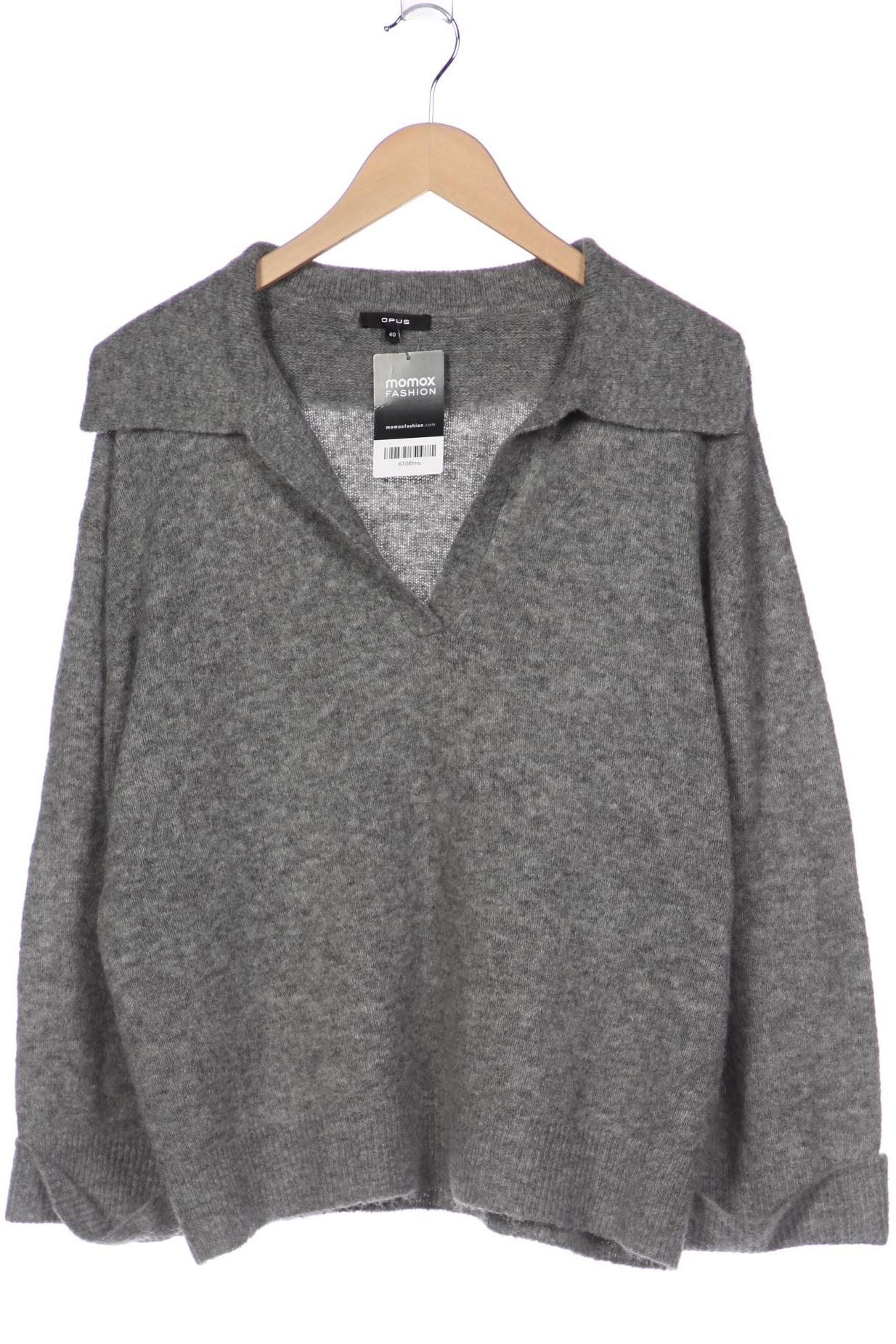 

Opus Damen Pullover, grau