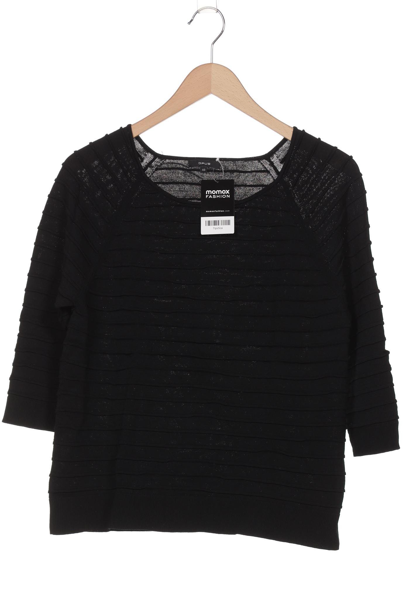 

Opus Damen Pullover, schwarz, Gr. 40