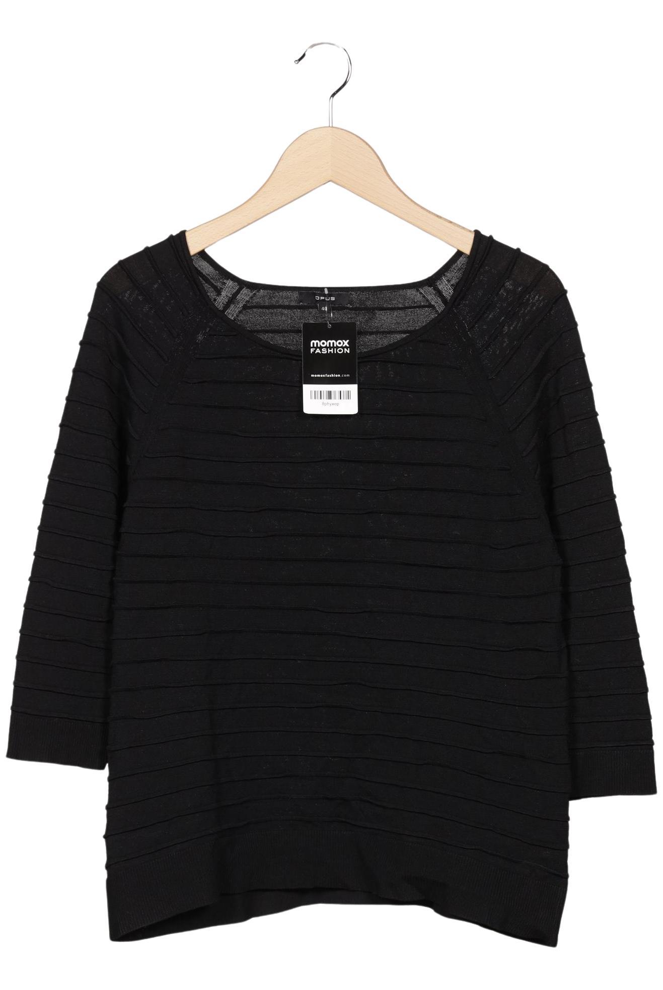 

Opus Damen Pullover, schwarz, Gr. 40