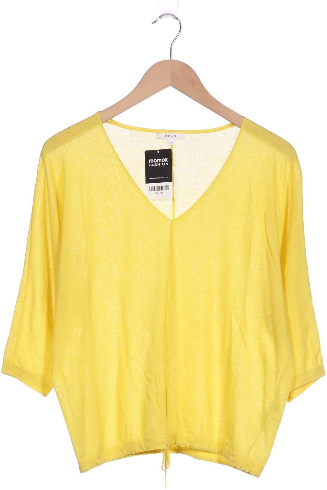 

Opus Damen Pullover, gelb, Gr. 40