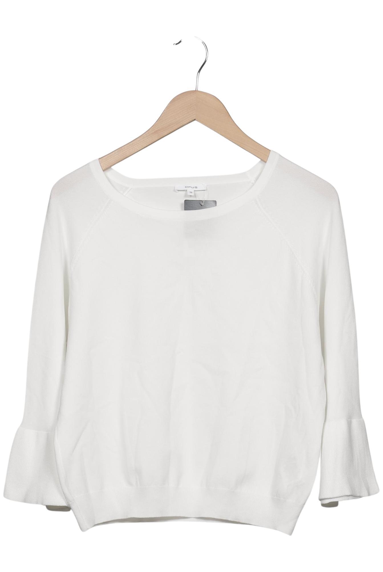 

Opus Damen Pullover, weiß, Gr. 36