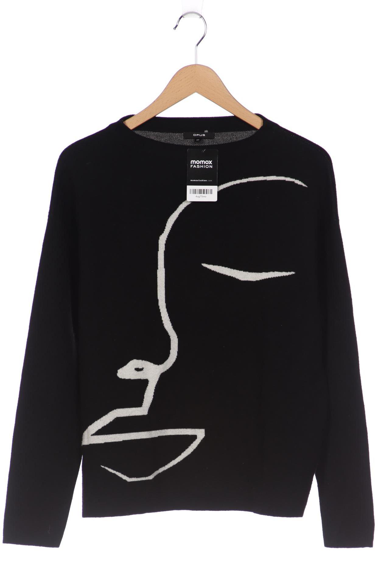 

Opus Damen Pullover, schwarz, Gr. 40