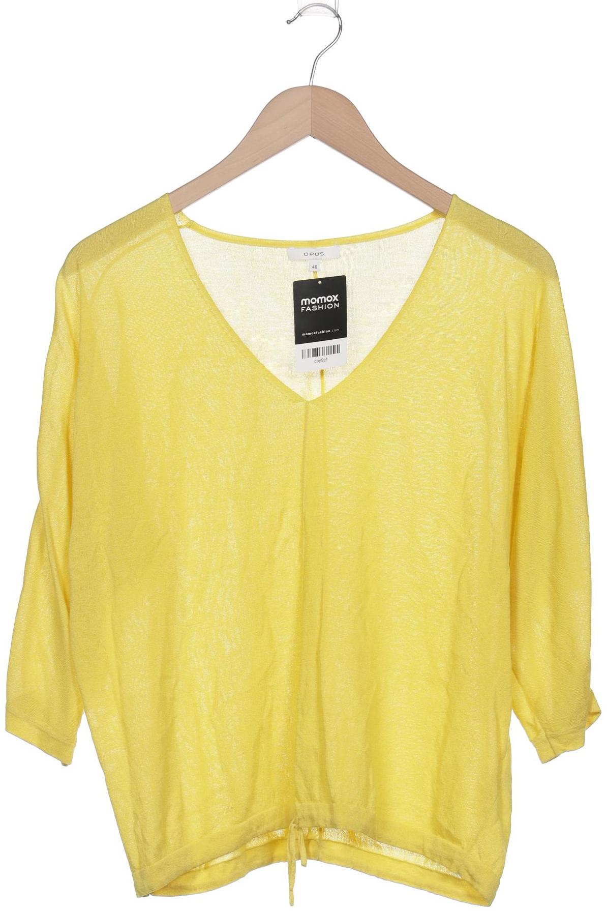 

Opus Damen Pullover, gelb, Gr. 40