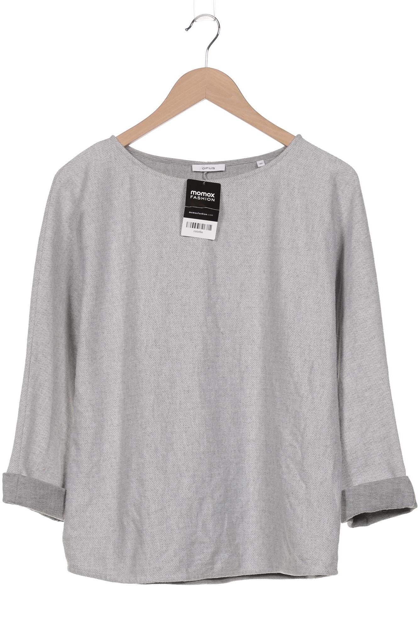 

Opus Damen Pullover, grau, Gr. 40