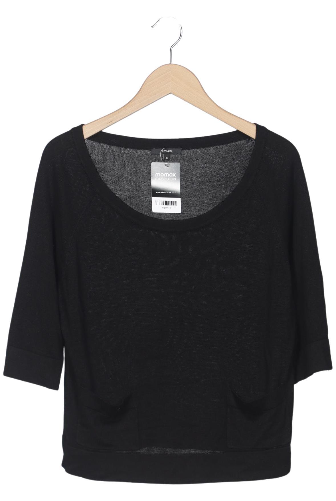 

Opus Damen Pullover, schwarz, Gr. 40