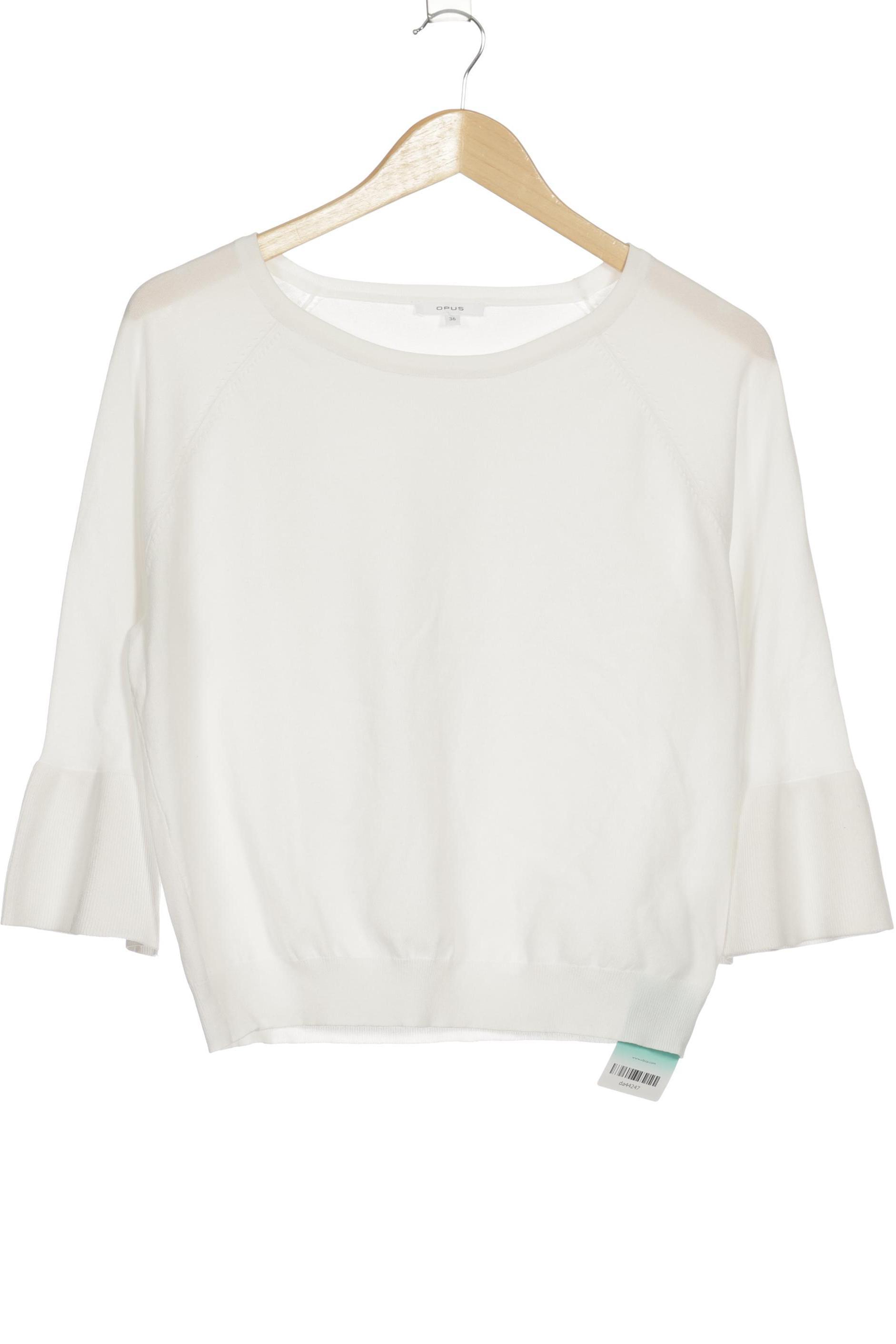 

Opus Damen Pullover, weiß, Gr. 36