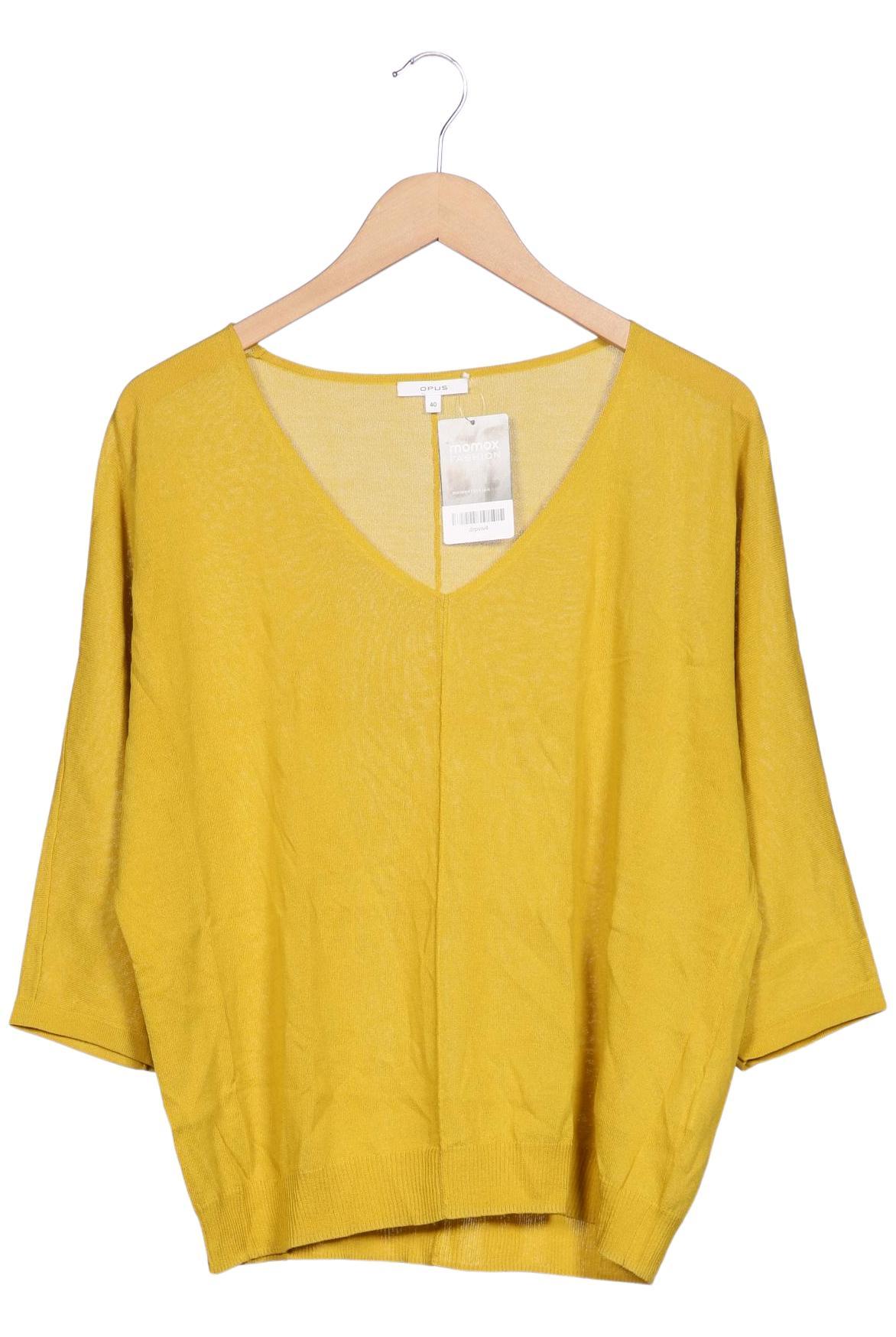 

Opus Damen Pullover, gelb, Gr. 40