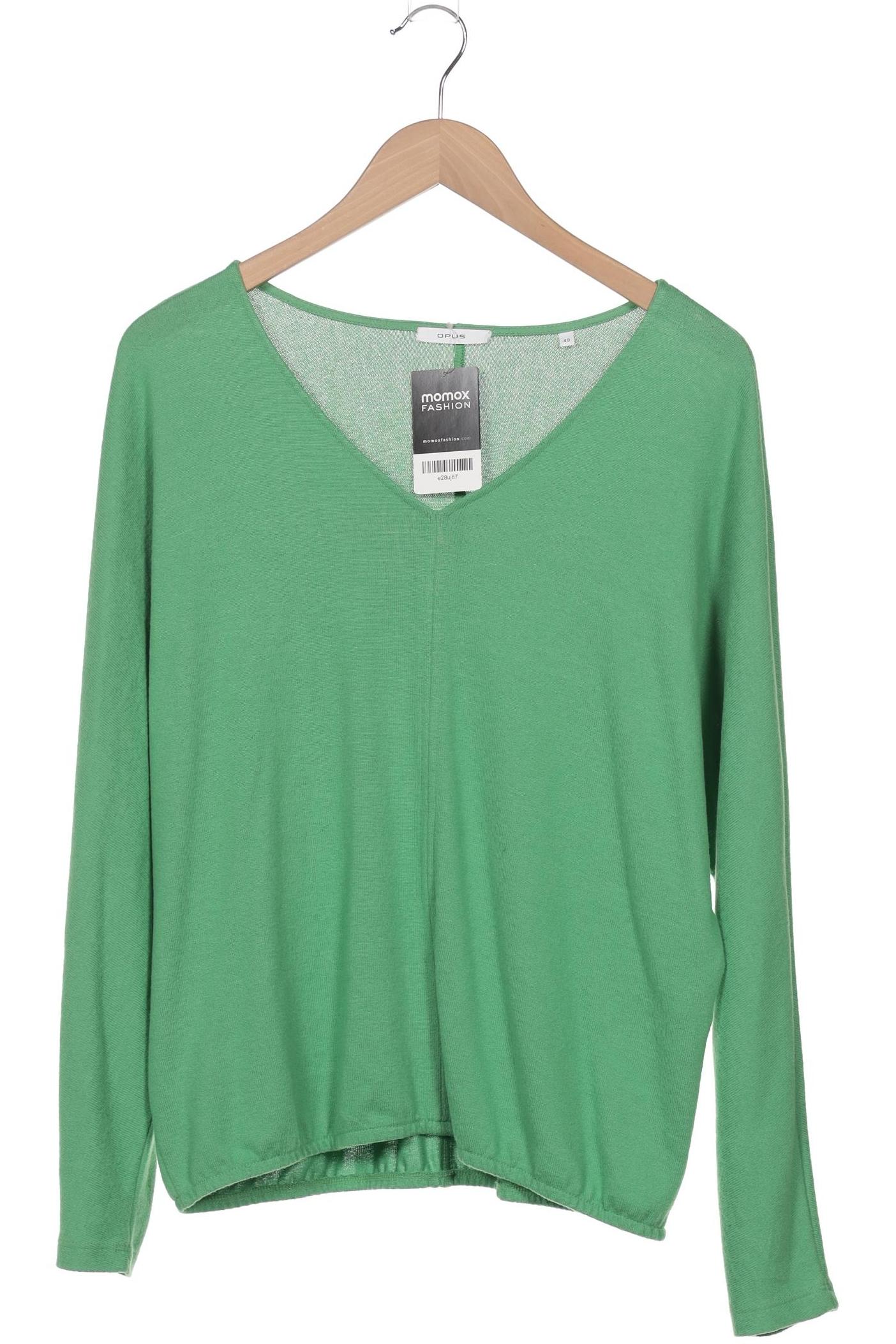 

Opus Damen Pullover, grün, Gr. 40