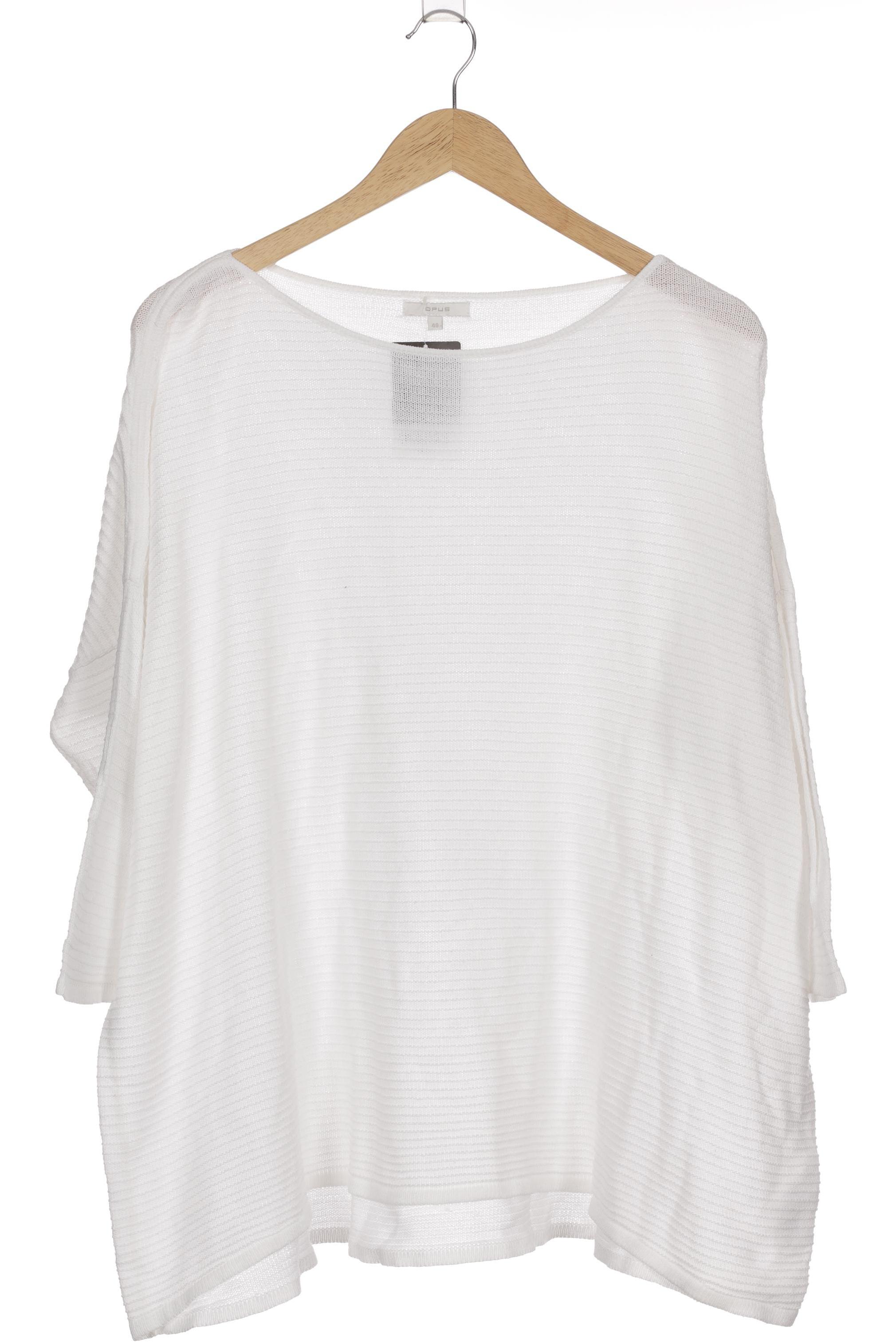 

Opus Damen Pullover, weiß, Gr. 40