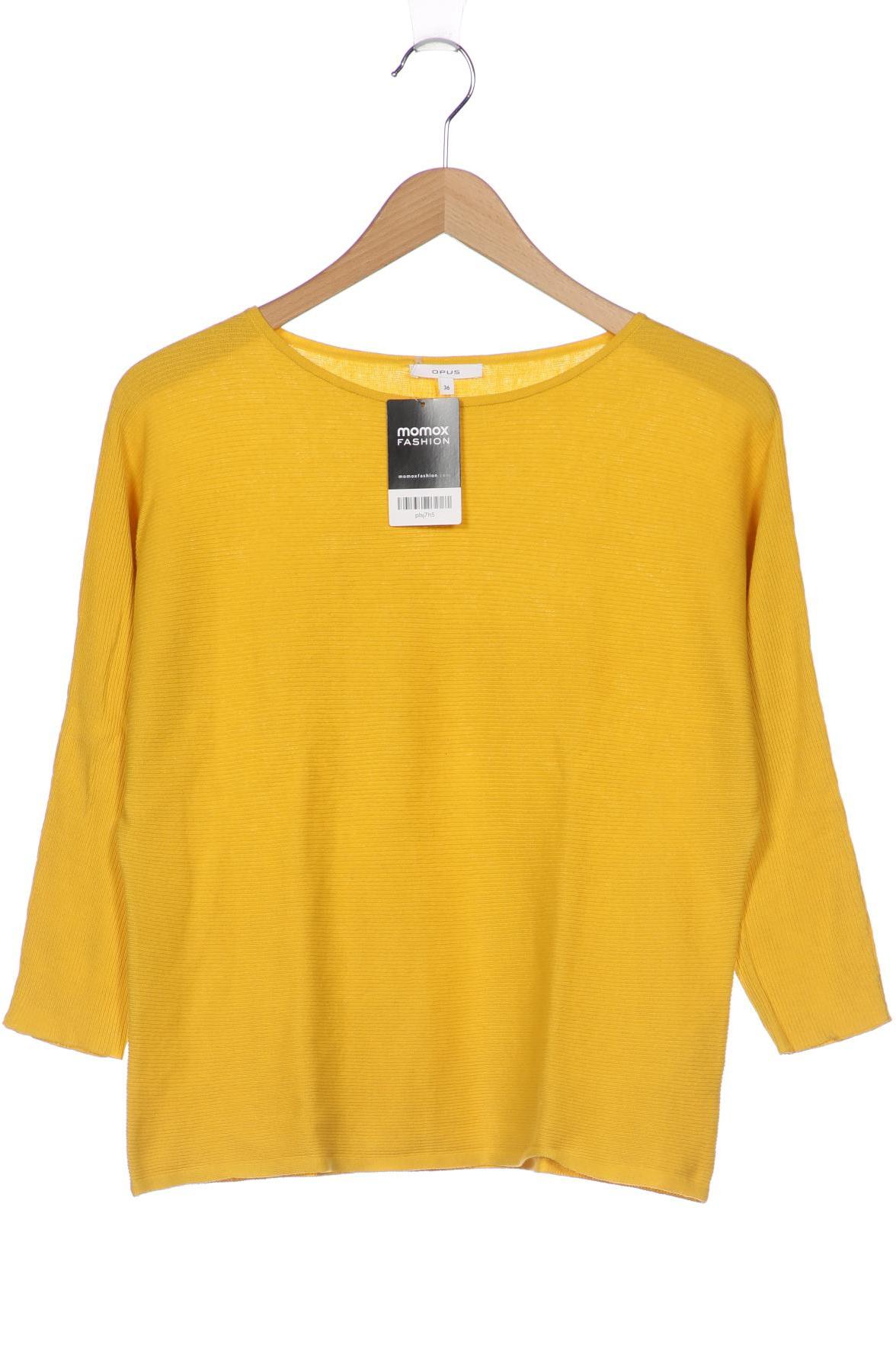 

Opus Damen Pullover, gelb